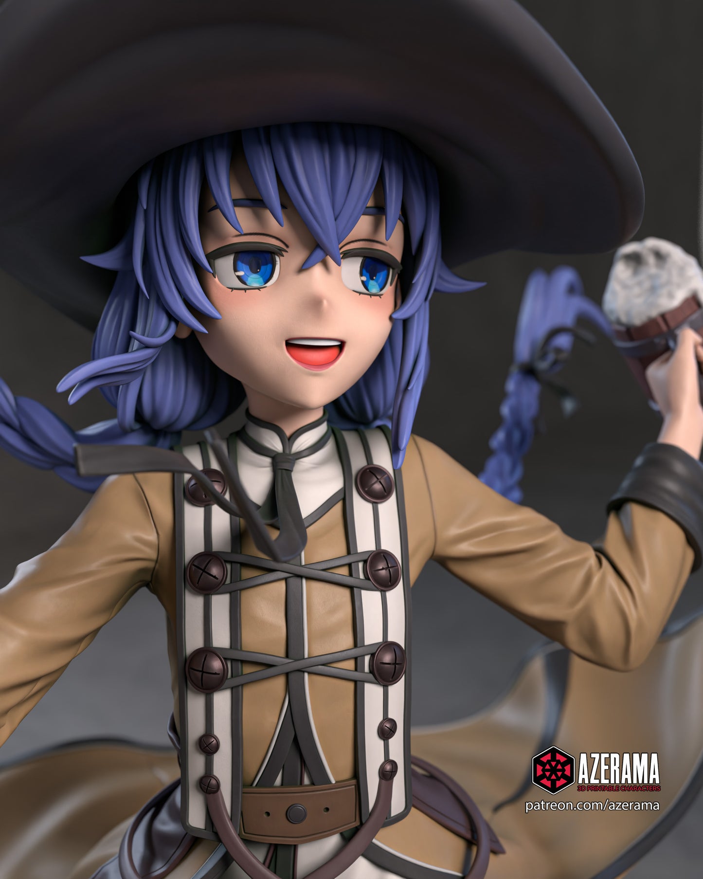 Roxy (VARAINT PART INCLUDED) - Unassembled and Unpainted Garage Kit - Model Designed by Azerama