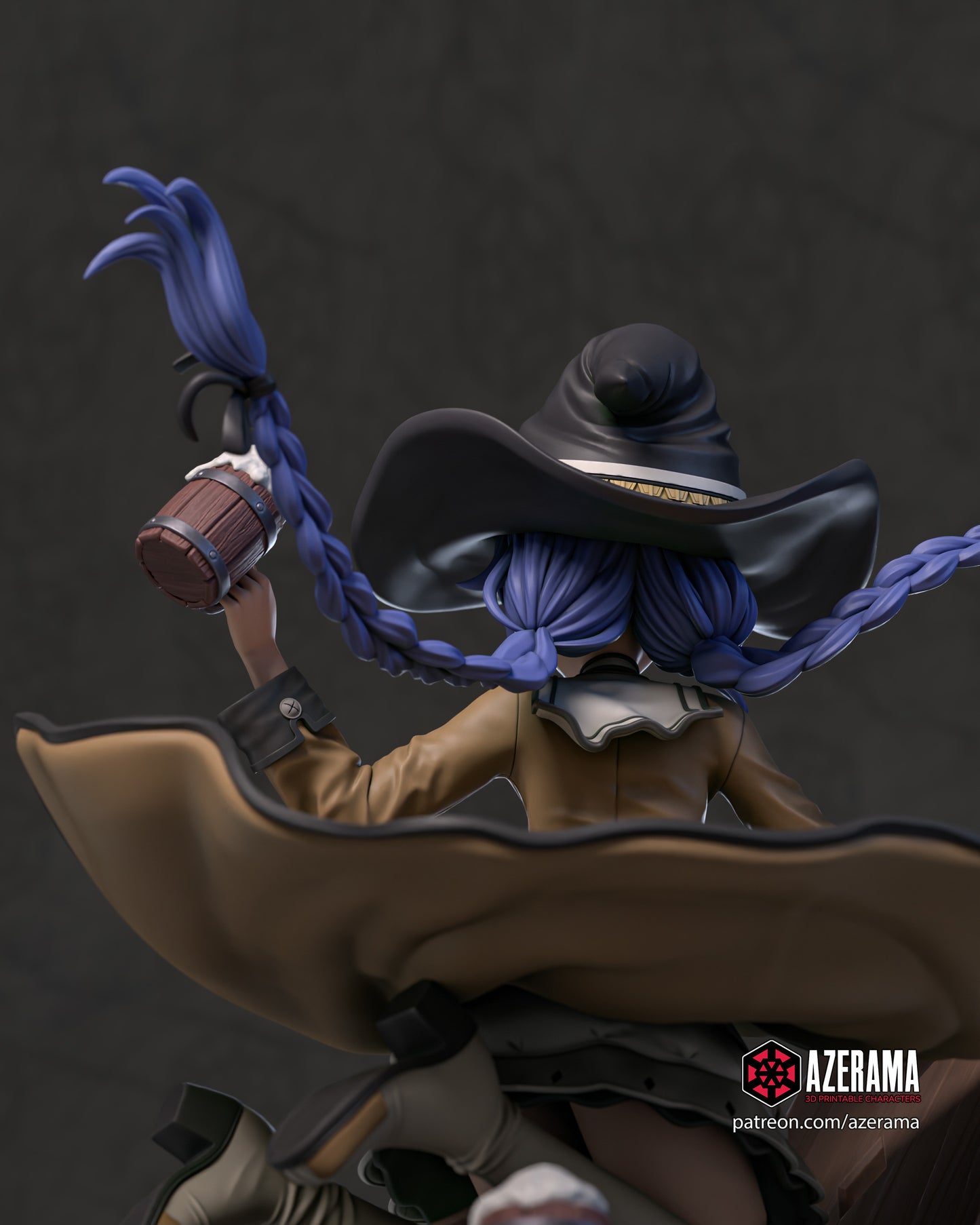 Roxy (VARAINT PART INCLUDED) - Unassembled and Unpainted Garage Kit - Model Designed by Azerama