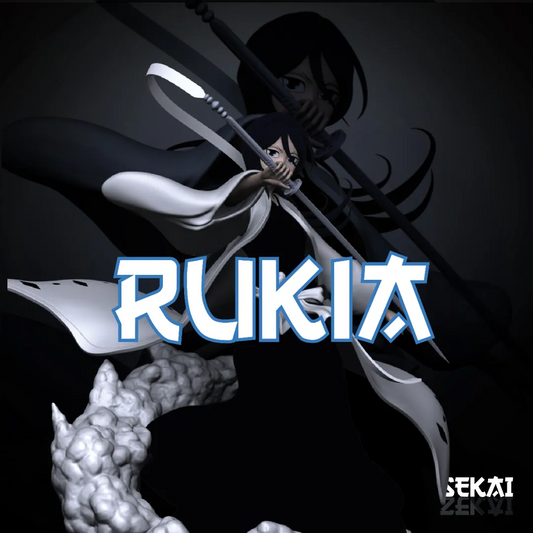 Rukia - Unassembled and Unpainted Garage Kit - Model Designed by Sekai3D