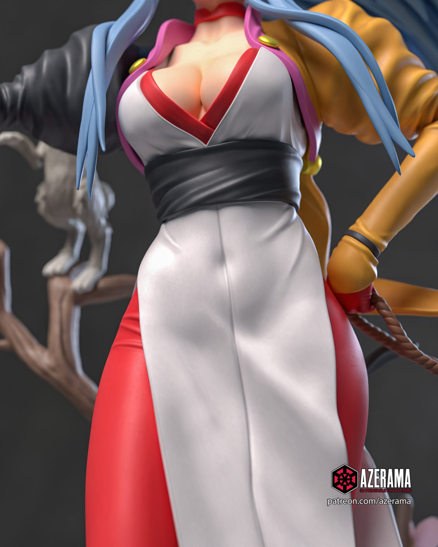 Ryoko - Unassembled and Unpainted Garage Kit - Model Designed by Azerama