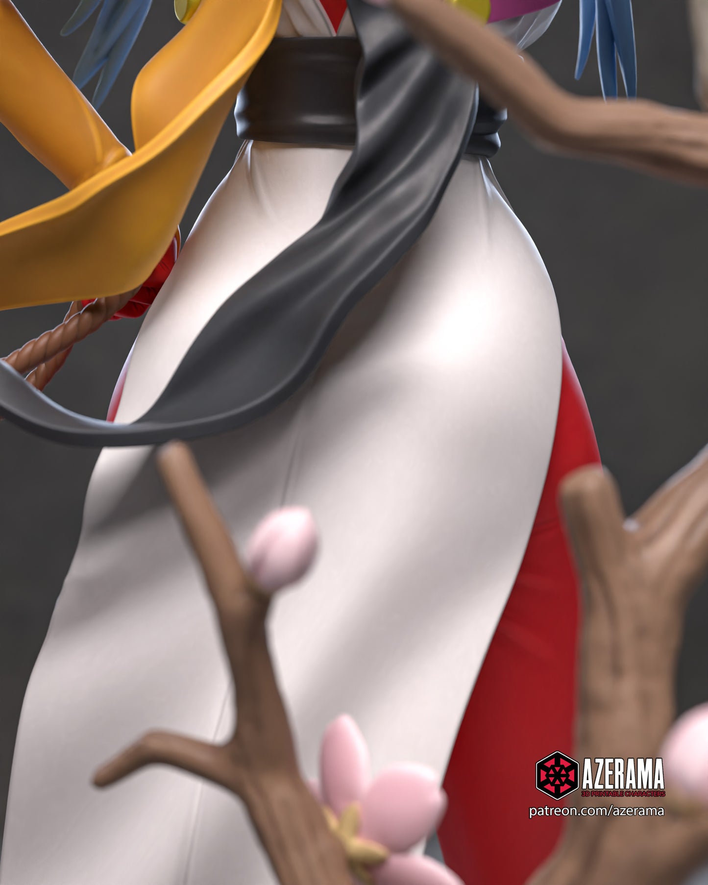 Ryoko - Unassembled and Unpainted Garage Kit - Model Designed by Azerama