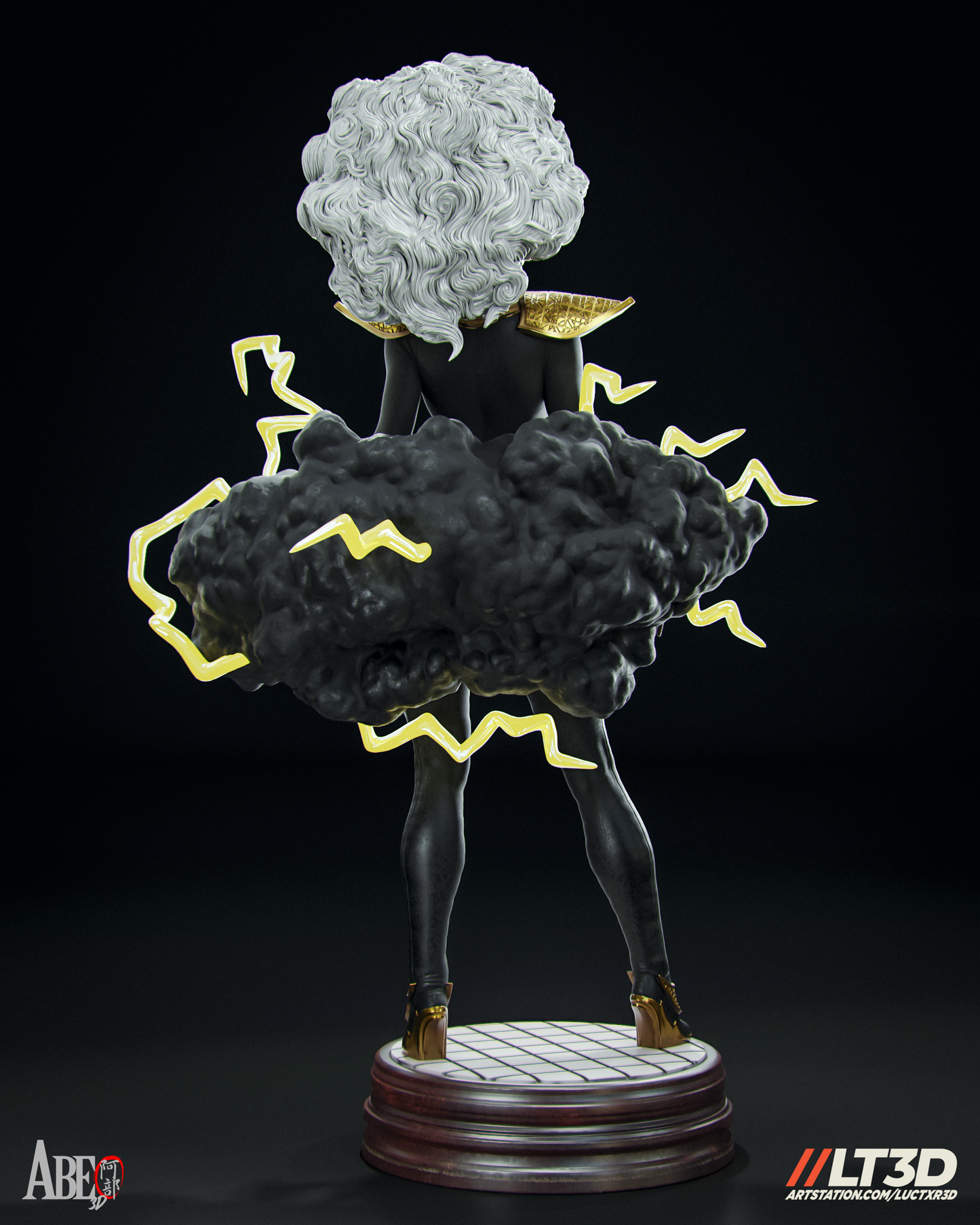 Hellfire Galla Storm - Unassembled and Unpainted Garage Kit - Model Designed by Abe3d/LT3D