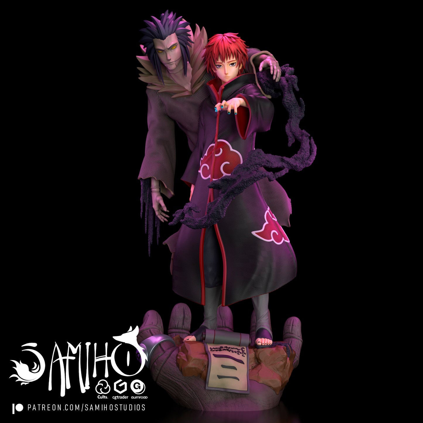 Sasori - Unassembled and Unprinted Garage Kit - Model Designed by Samiho Studios