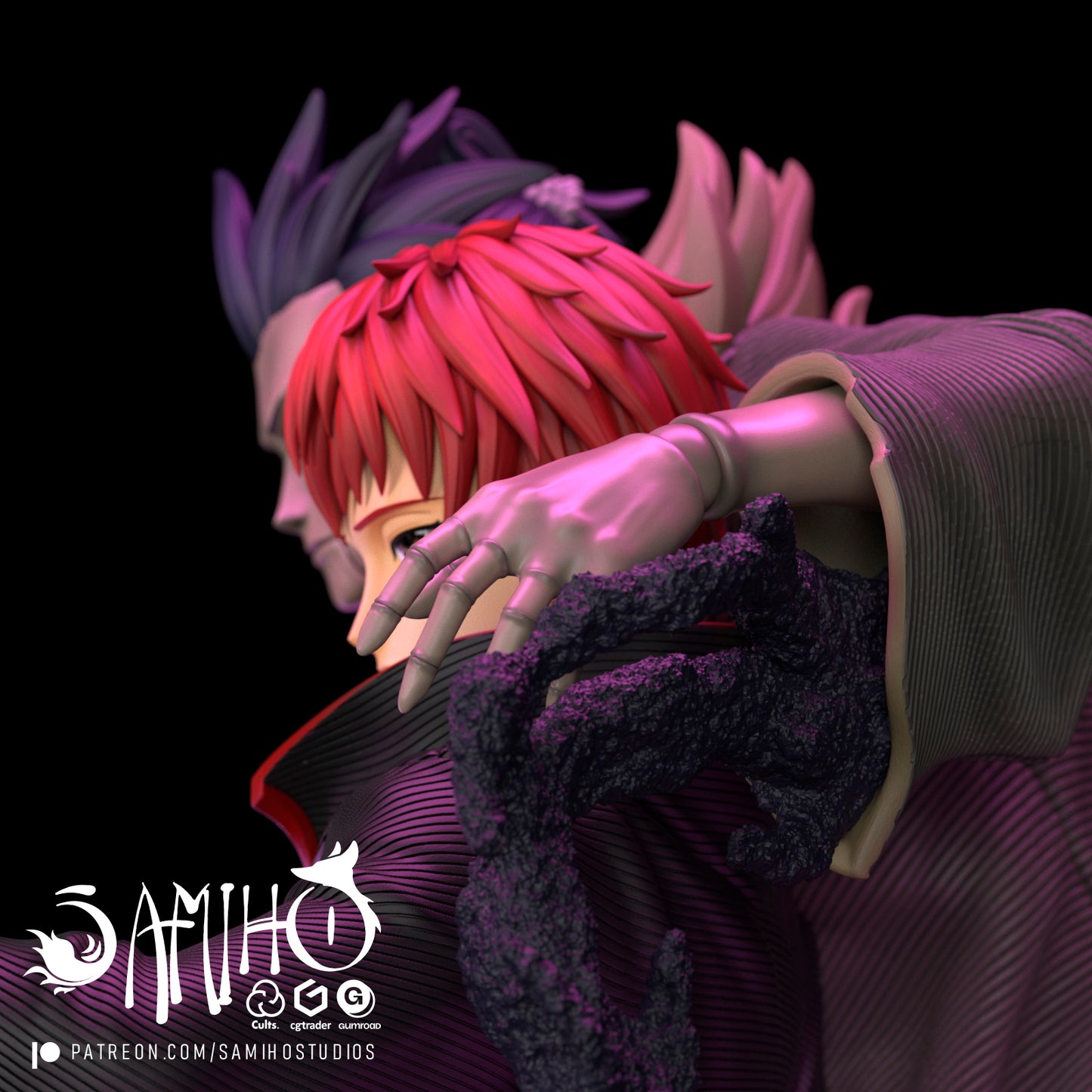 Sasori - Unassembled and Unprinted Garage Kit - Model Designed by Samiho Studios