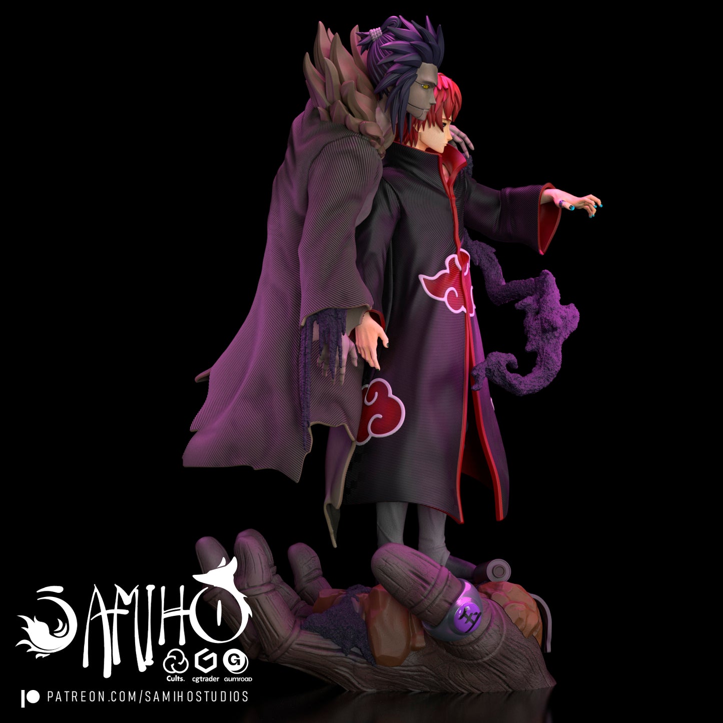 Sasori - Unassembled and Unprinted Garage Kit - Model Designed by Samiho Studios