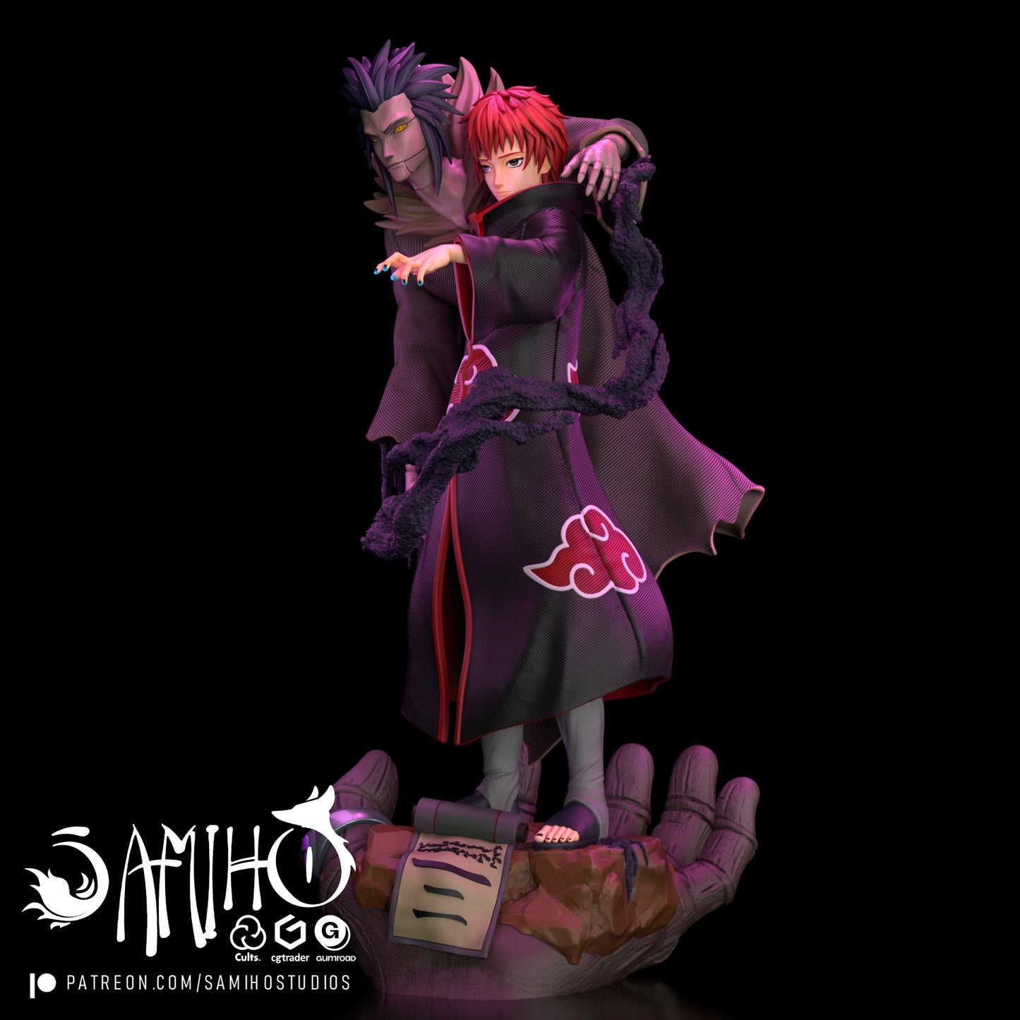 Sasori - Unassembled and Unprinted Garage Kit - Model Designed by Samiho Studios