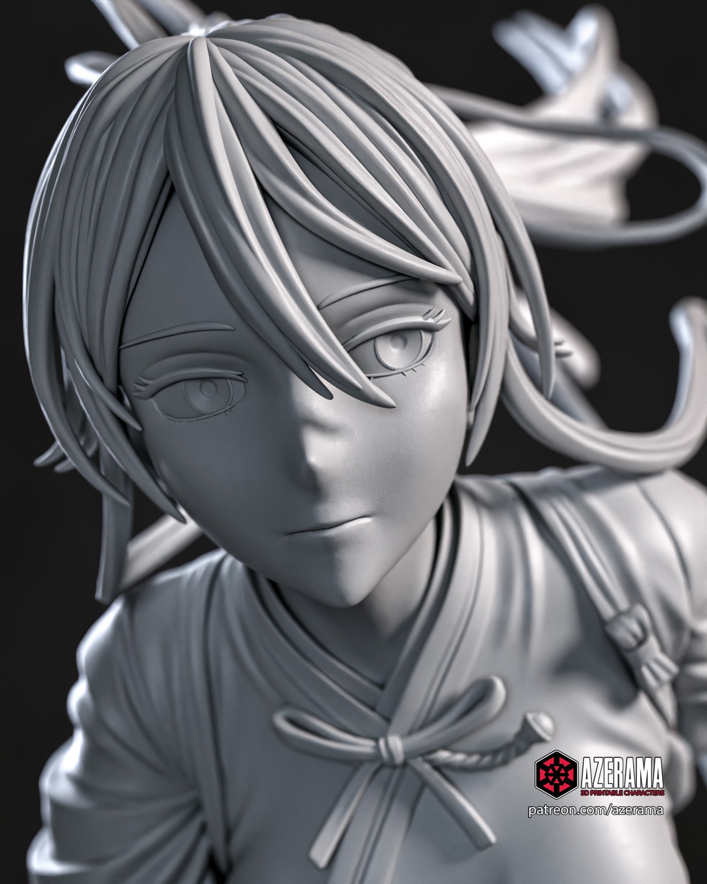 Yuzuriha x Sagiri - Unassembled and Unpainted Garage Kit - Model Designed by Azerama