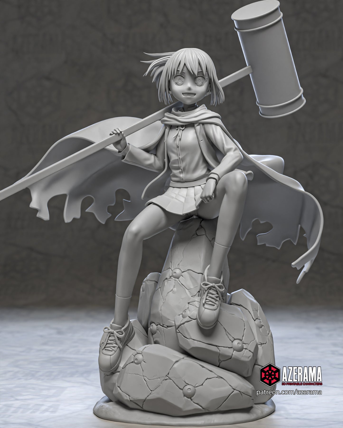 Samidare - Unassembled and Unpainted Garage Kit - Model Designed by Azerama