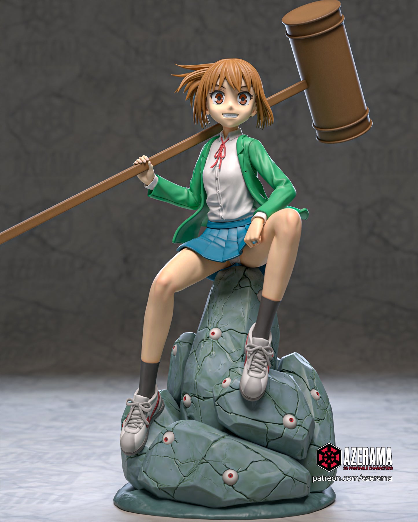 Samidare - Unassembled and Unpainted Garage Kit - Model Designed by Azerama