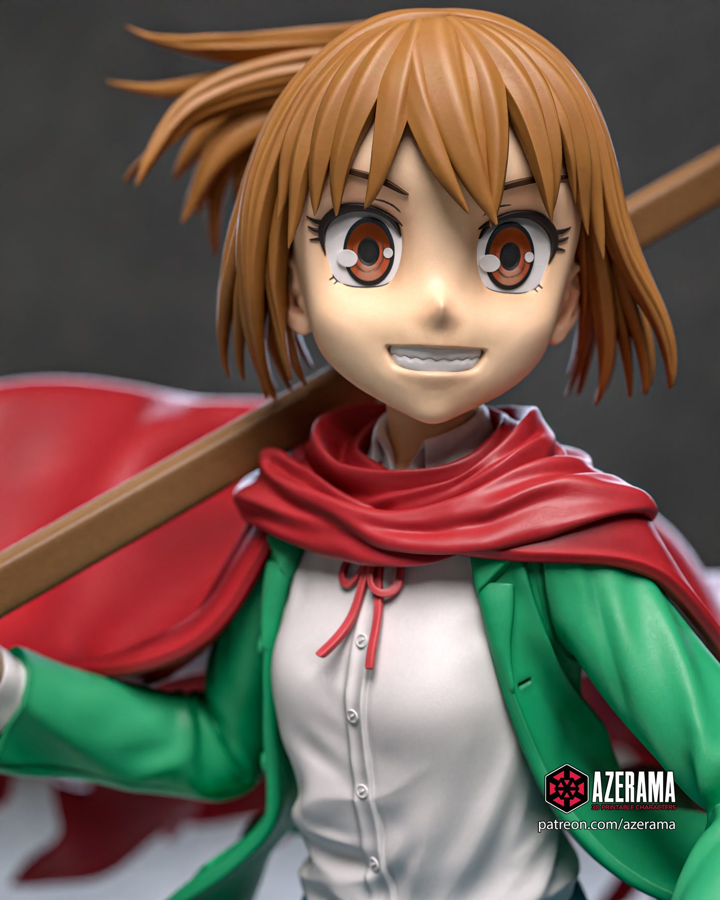 Samidare - Unassembled and Unpainted Garage Kit - Model Designed by Azerama