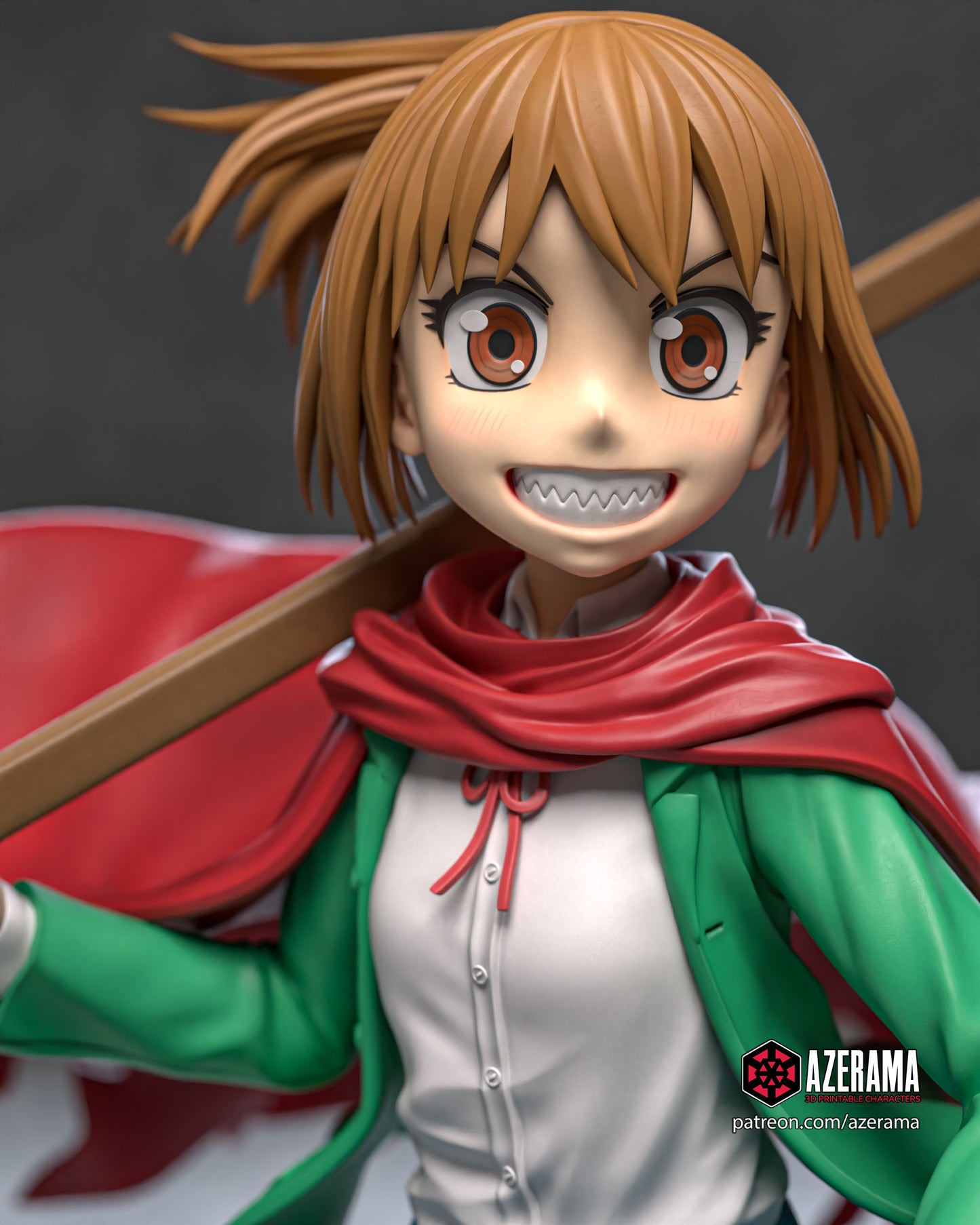 Samidare - Unassembled and Unpainted Garage Kit - Model Designed by Azerama