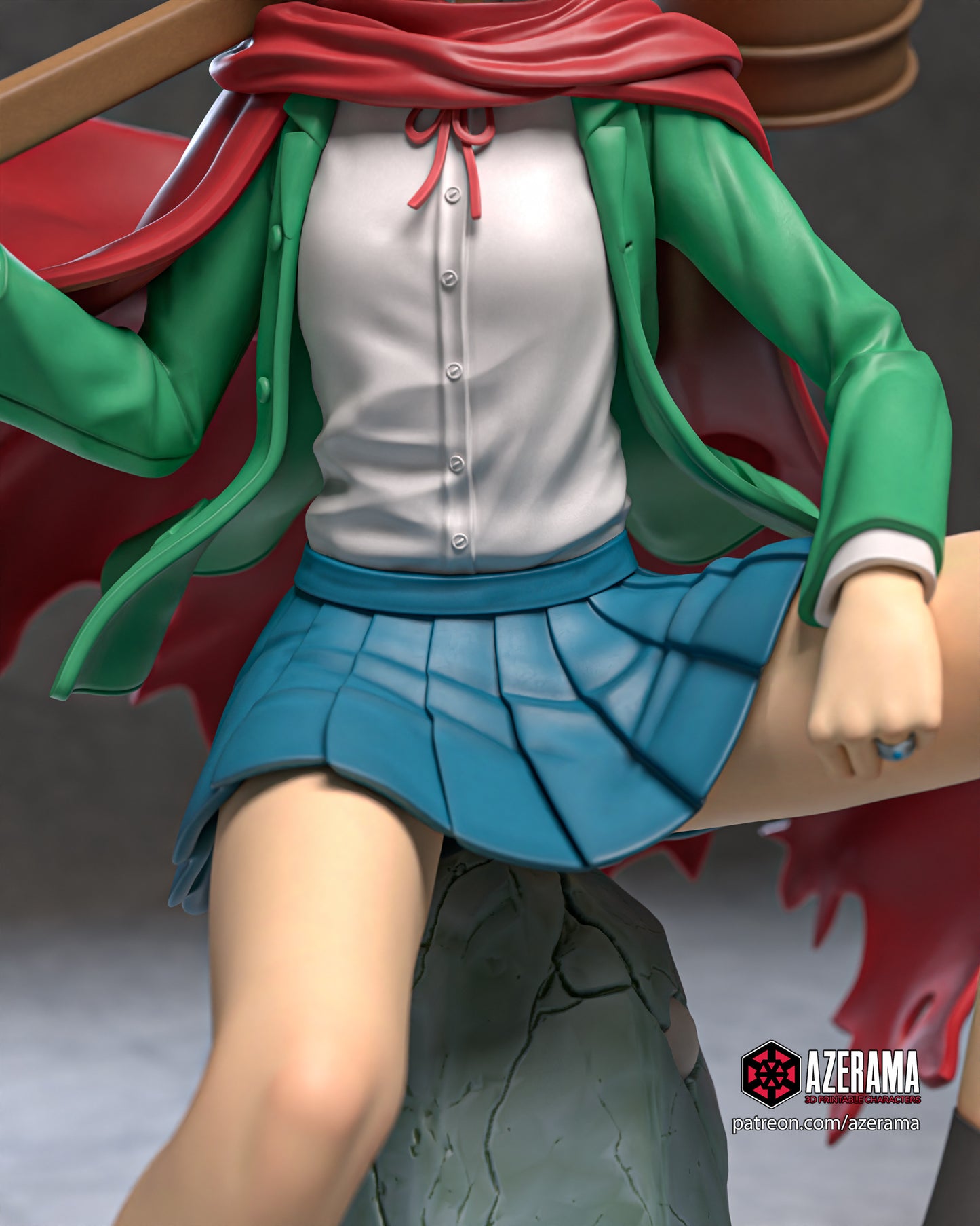 Samidare - Unassembled and Unpainted Garage Kit - Model Designed by Azerama