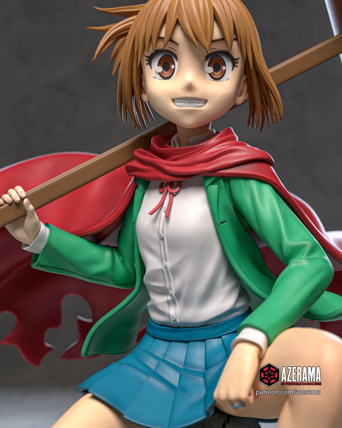 Samidare - Unassembled and Unpainted Garage Kit - Model Designed by Azerama