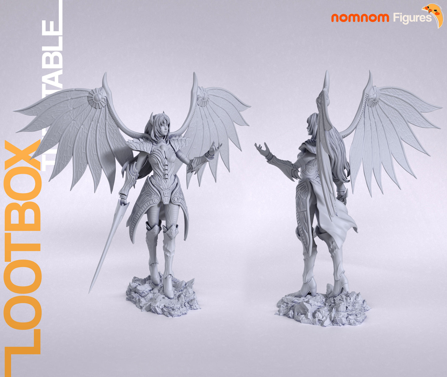 Rose (Legend of Dragoon) - Unassembled and Unpainted Garage Kit - Model Designed by Nomnom Figures