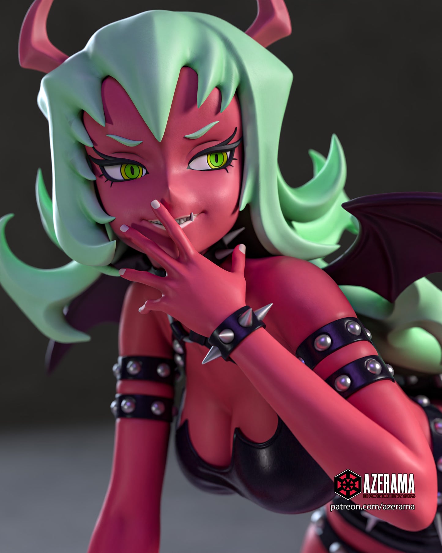 Scanty and Kneesocks - Unassembeld and Unpainted Garage Kit - Model Designed by Azerama