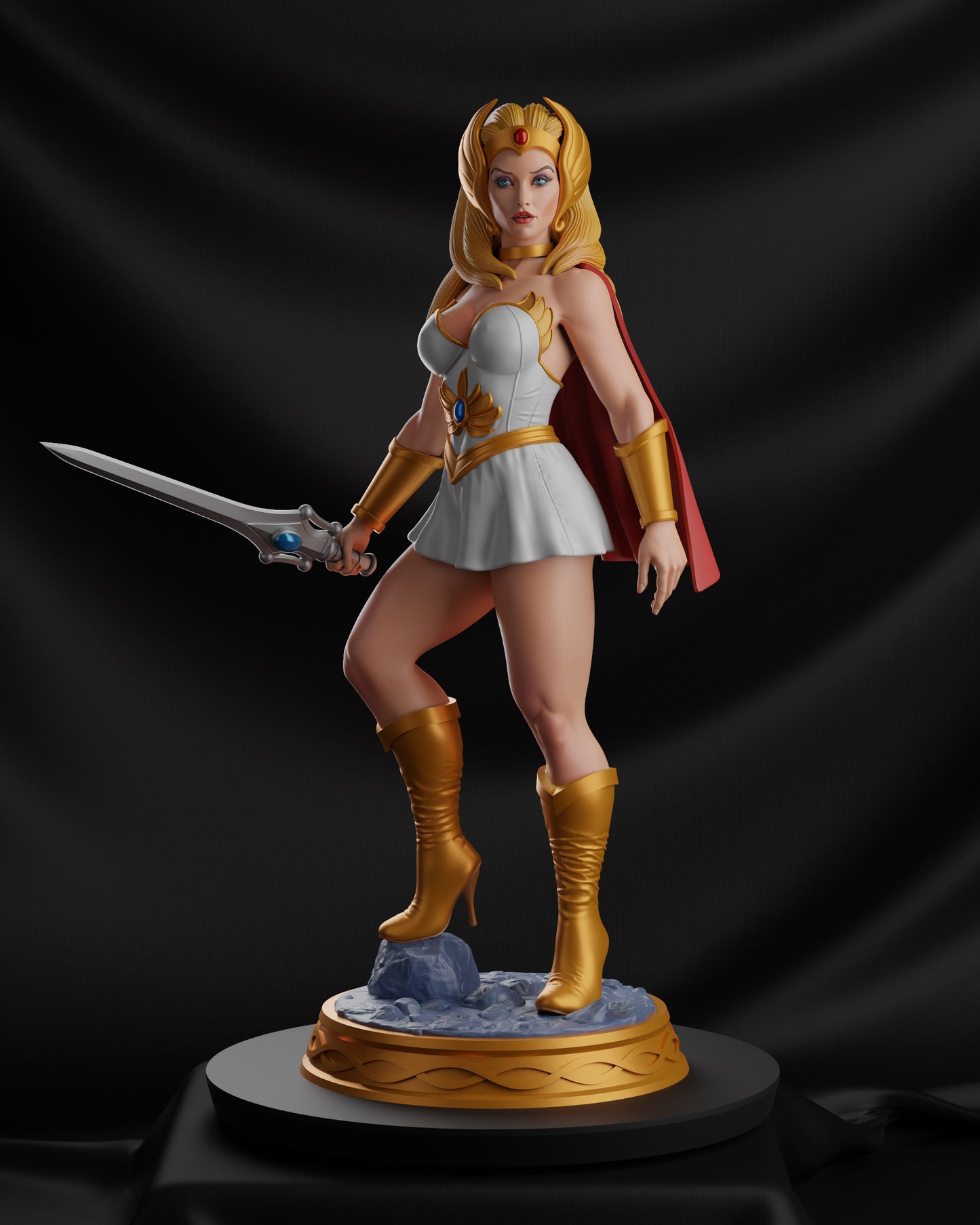 She-Ra - Unassembled and Unpainted Garage Kit - Model Designed by Abe3d/Piovani