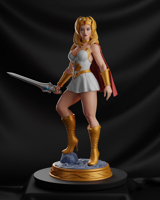 She-Ra - Unassembled and Unpainted Garage Kit - Model Designed by Abe3d/Piovani