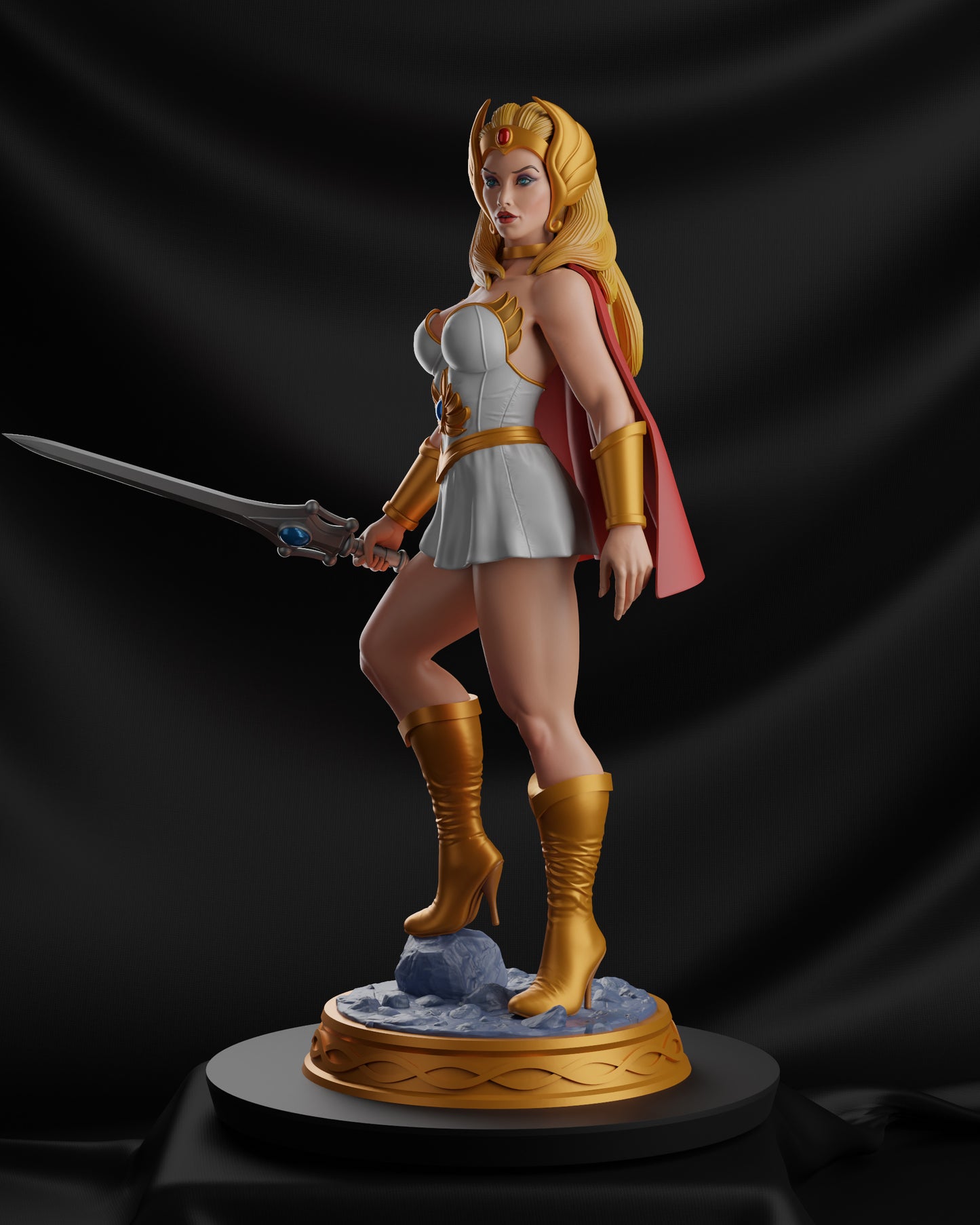 She-Ra - Unassembled and Unpainted Garage Kit - Model Designed by Abe3d/Piovani