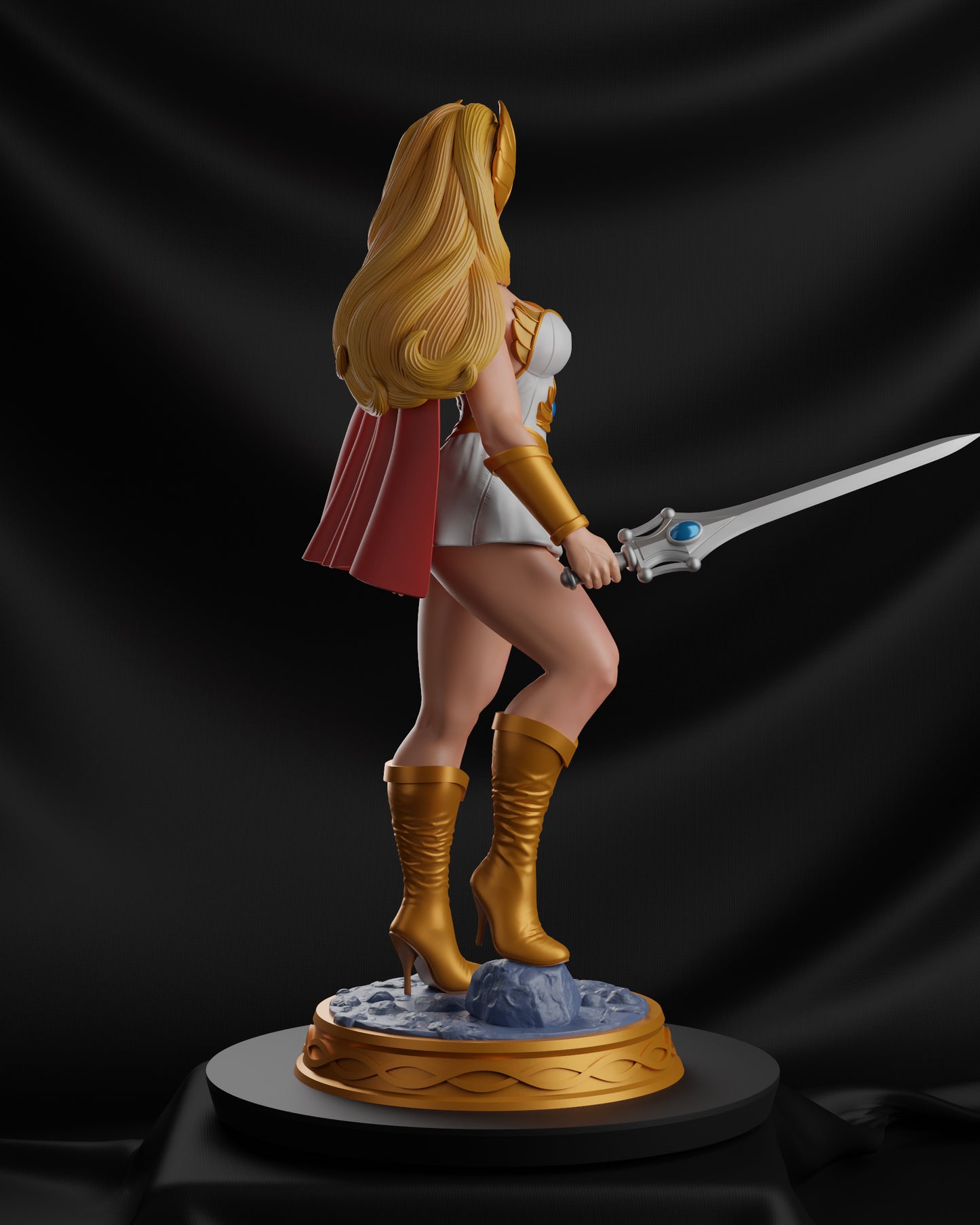 She-Ra - Unassembled and Unpainted Garage Kit - Model Designed by Abe3d/Piovani