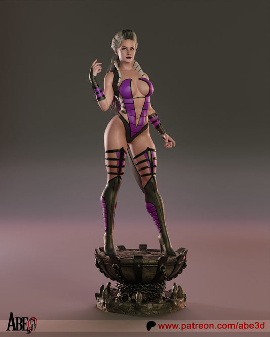 Sindel - Unassembled and Unpainted Garage Kit - Model Designed by Abe3d