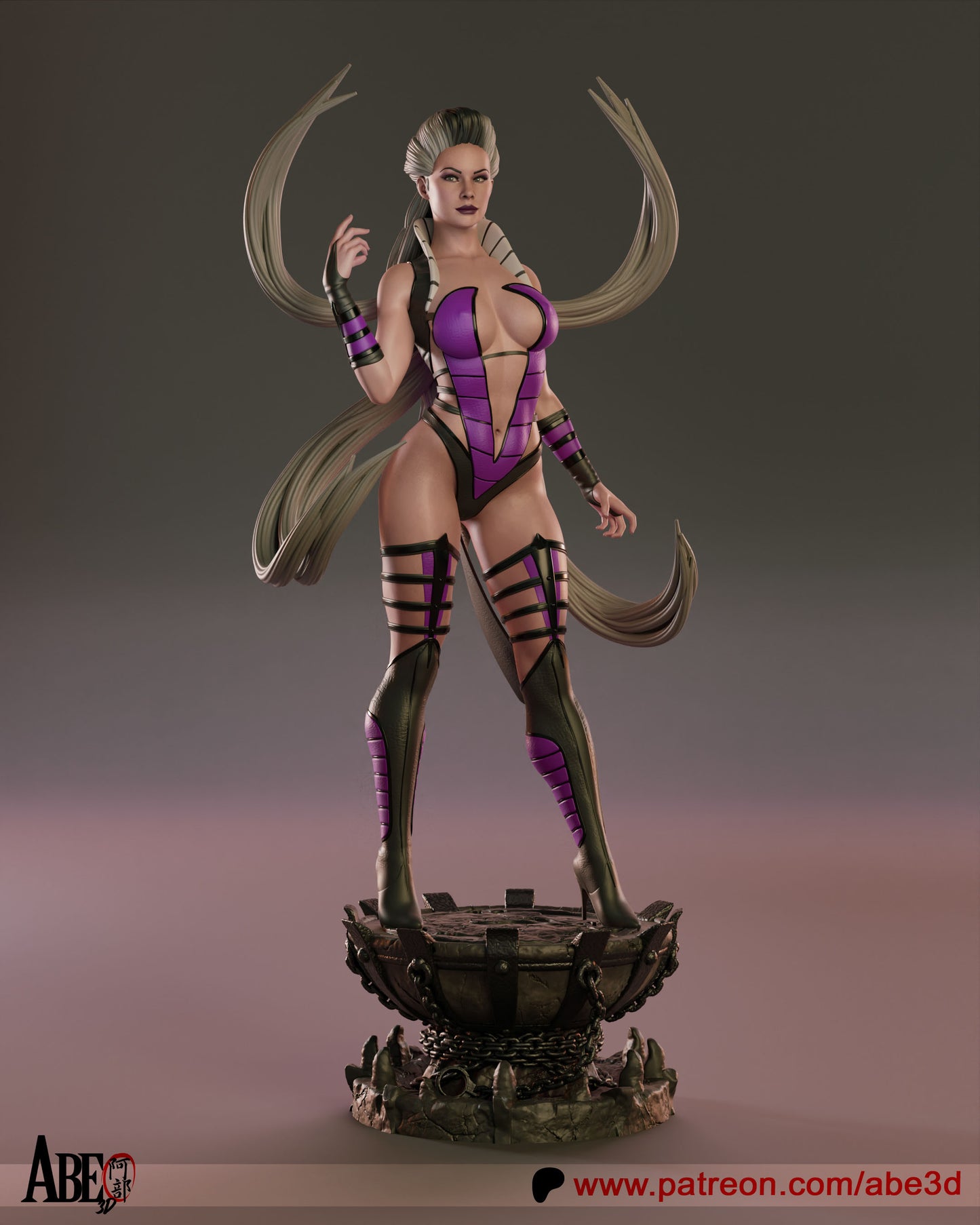 Sindel - Unassembled and Unpainted Garage Kit - Model Designed by Abe3d
