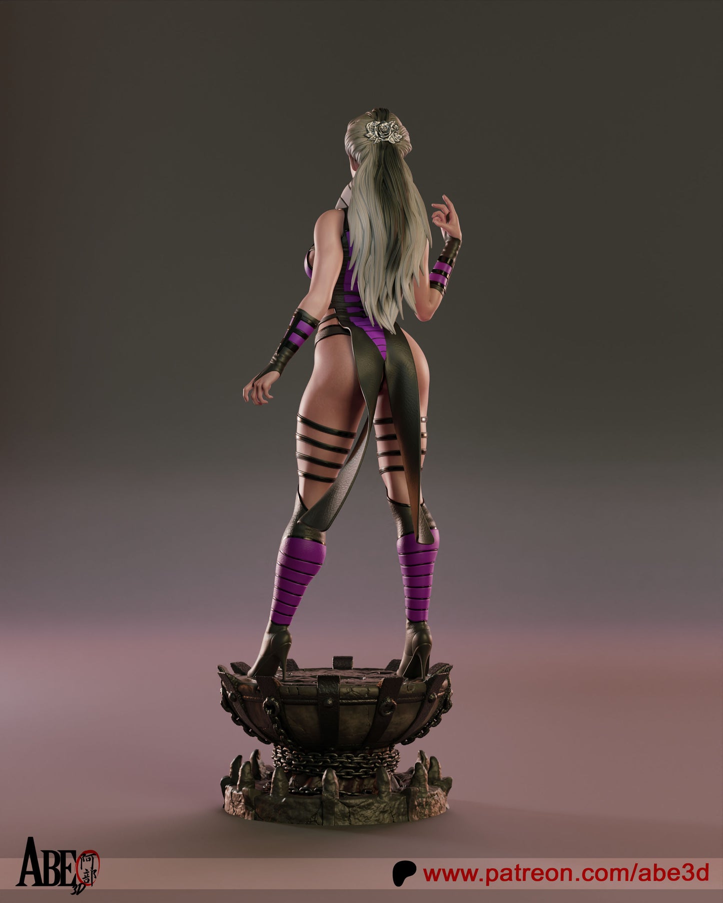 Sindel - Unassembled and Unpainted Garage Kit - Model Designed by Abe3d