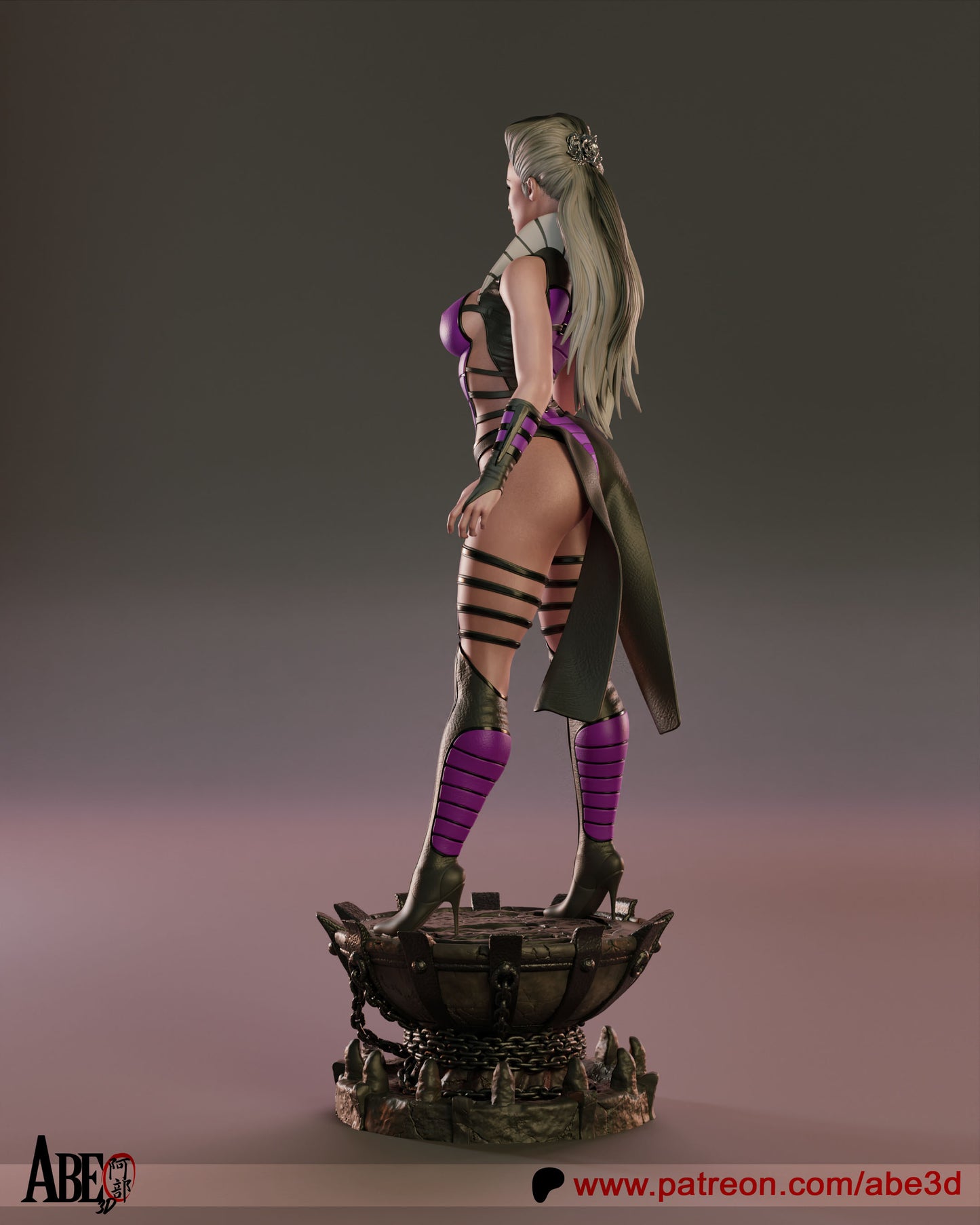 Sindel - Unassembled and Unpainted Garage Kit - Model Designed by Abe3d