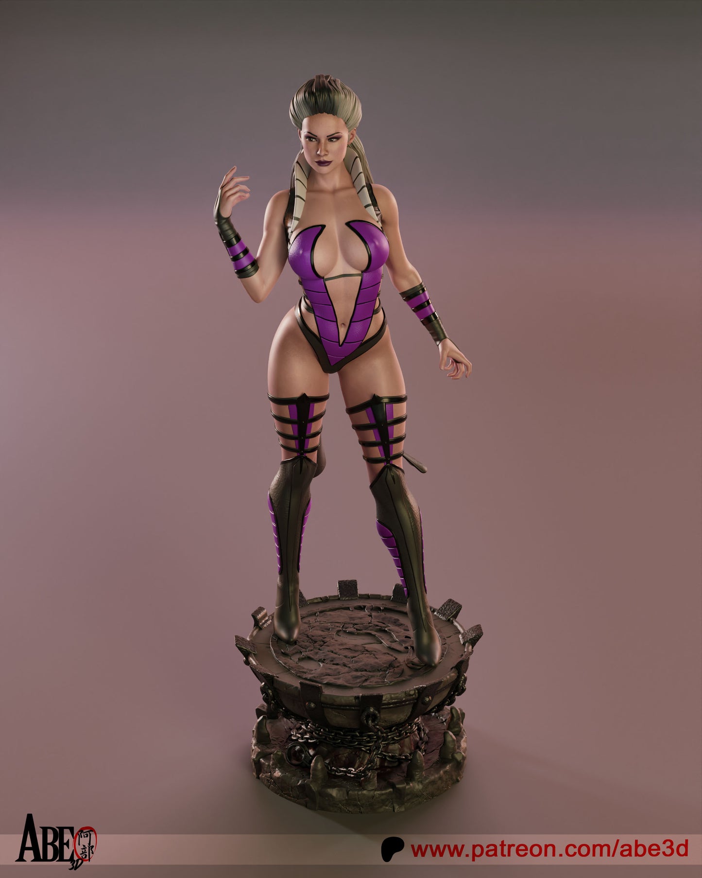 Sindel - Unassembled and Unpainted Garage Kit - Model Designed by Abe3d