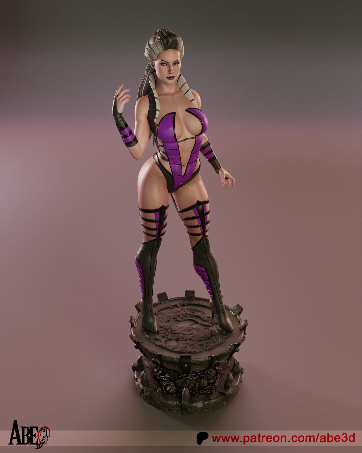 Sindel - Unassembled and Unpainted Garage Kit - Model Designed by Abe3d