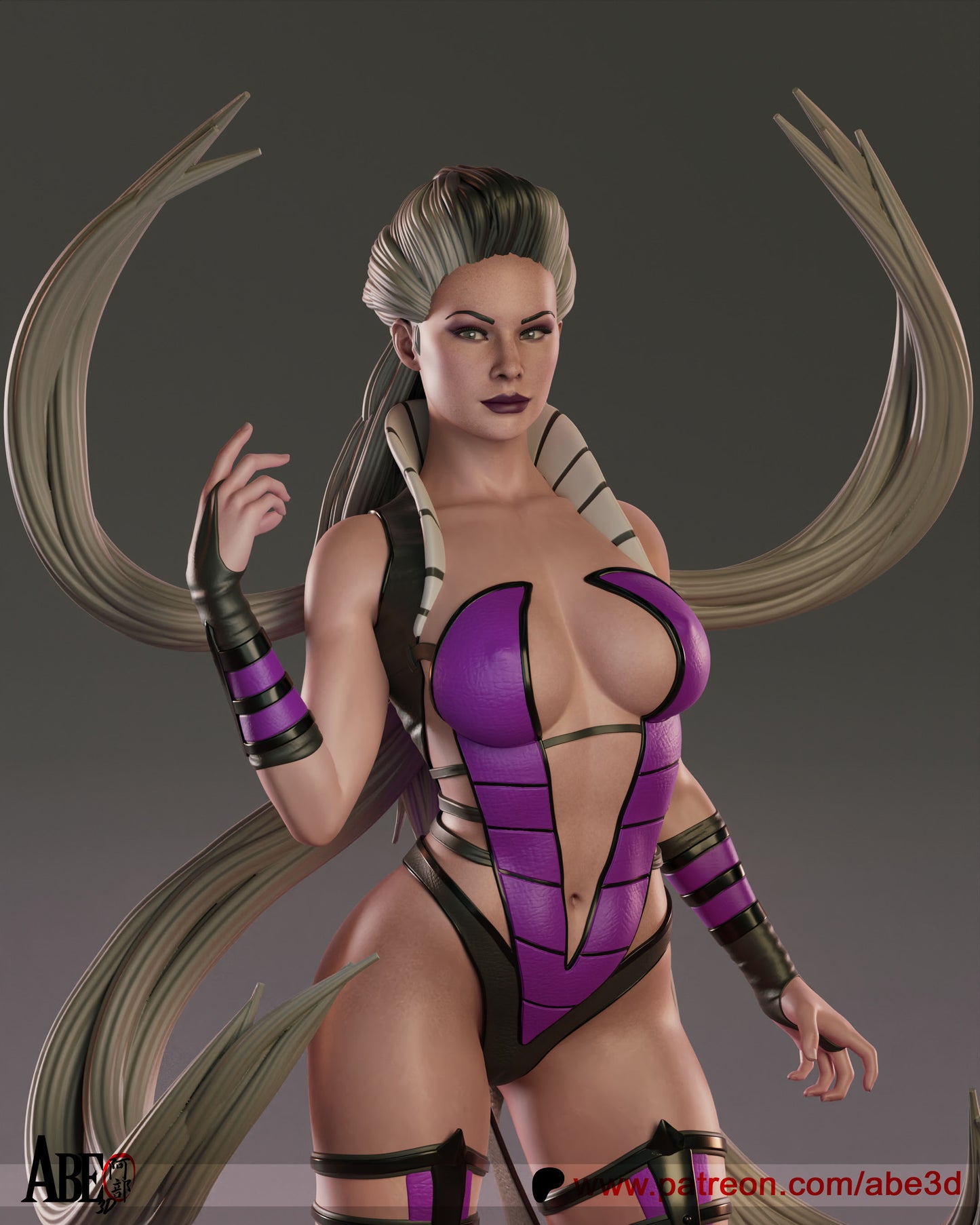 Sindel - Unassembled and Unpainted Garage Kit - Model Designed by Abe3d