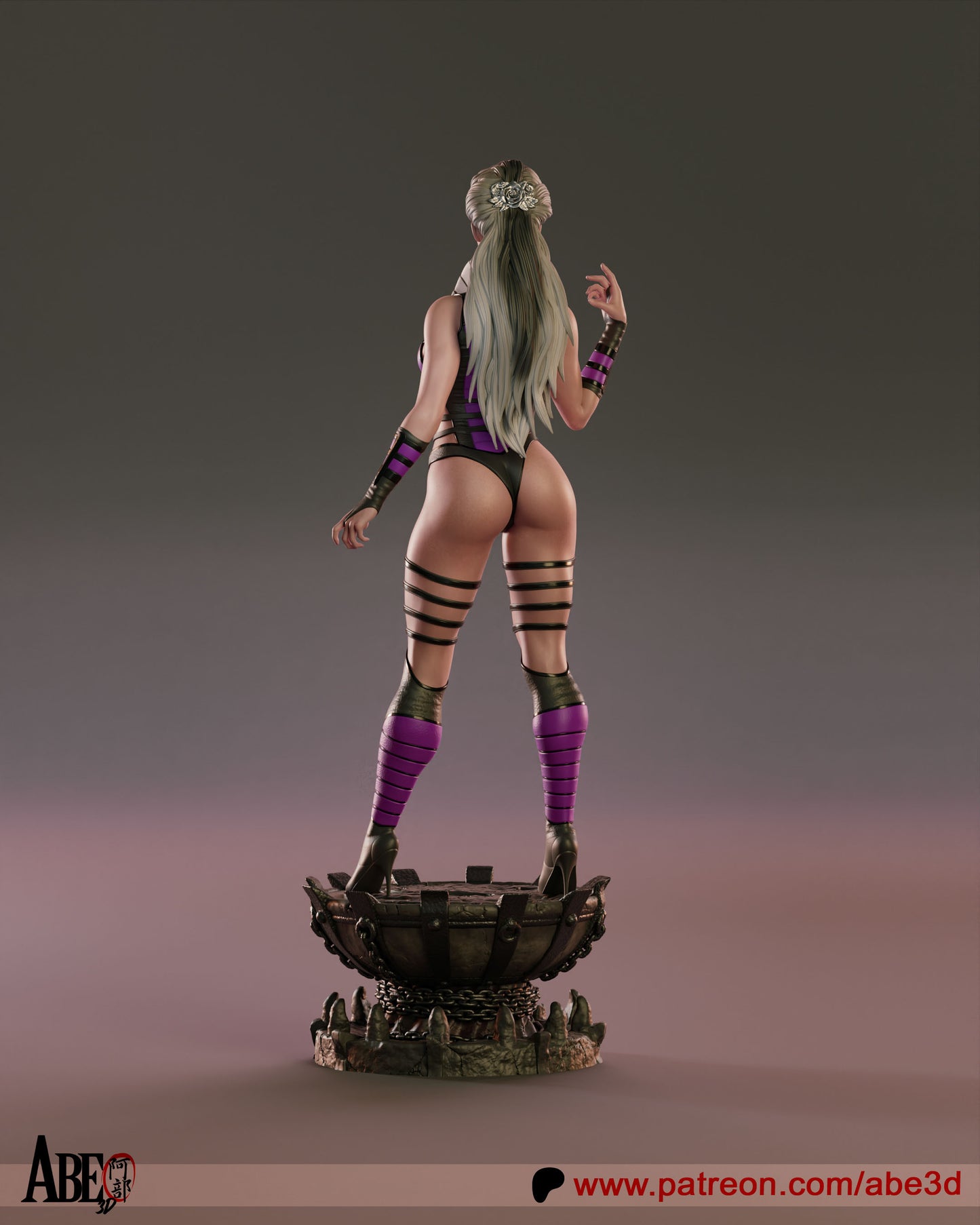 Sindel - Unassembled and Unpainted Garage Kit - Model Designed by Abe3d