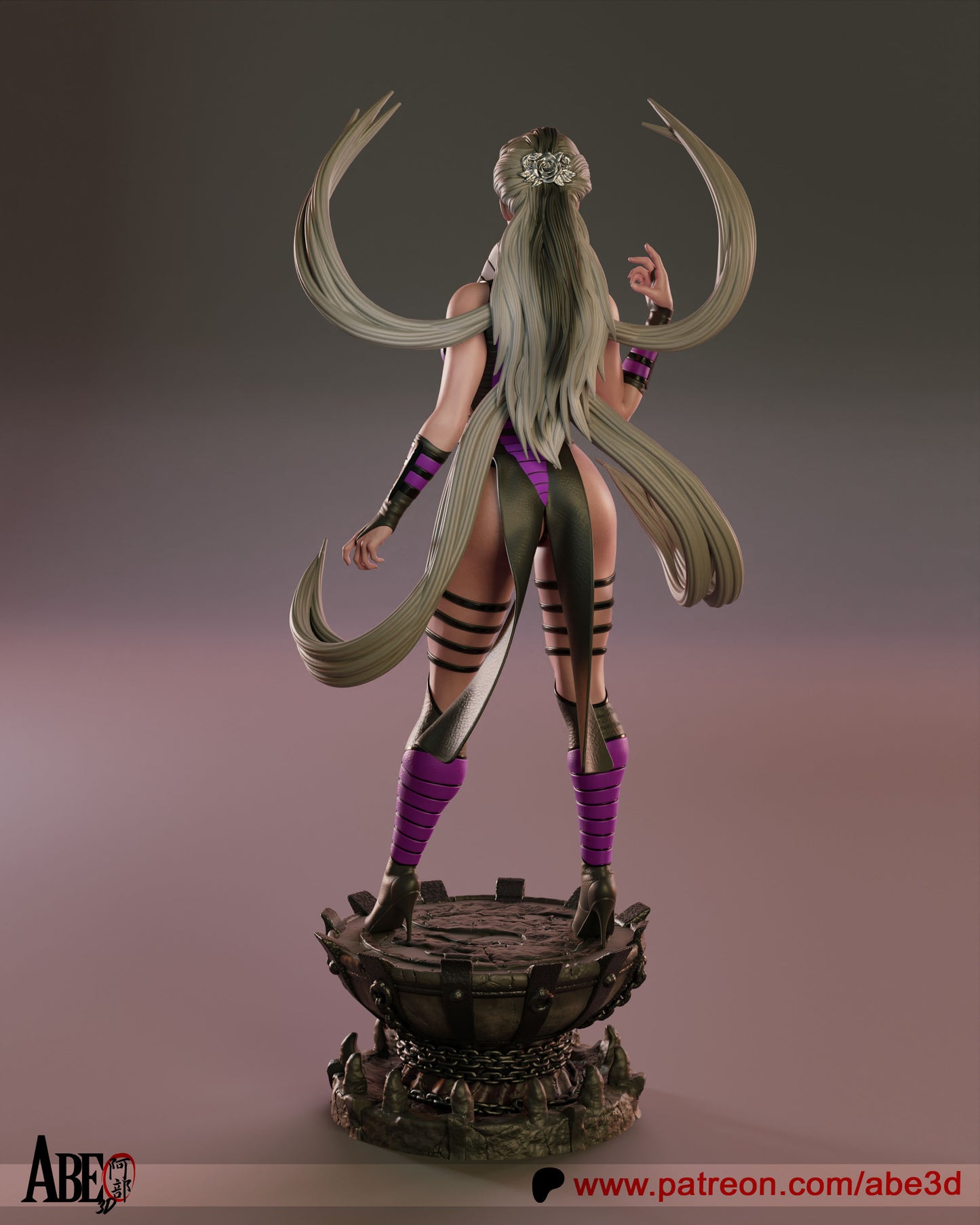 Sindel - Unassembled and Unpainted Garage Kit - Model Designed by Abe3d