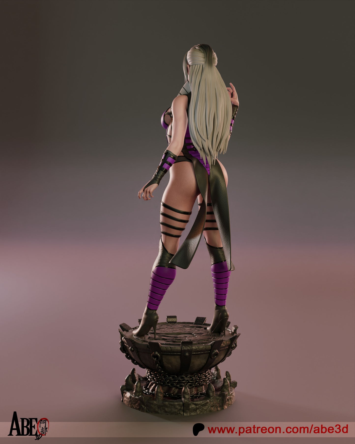 Sindel - Unassembled and Unpainted Garage Kit - Model Designed by Abe3d