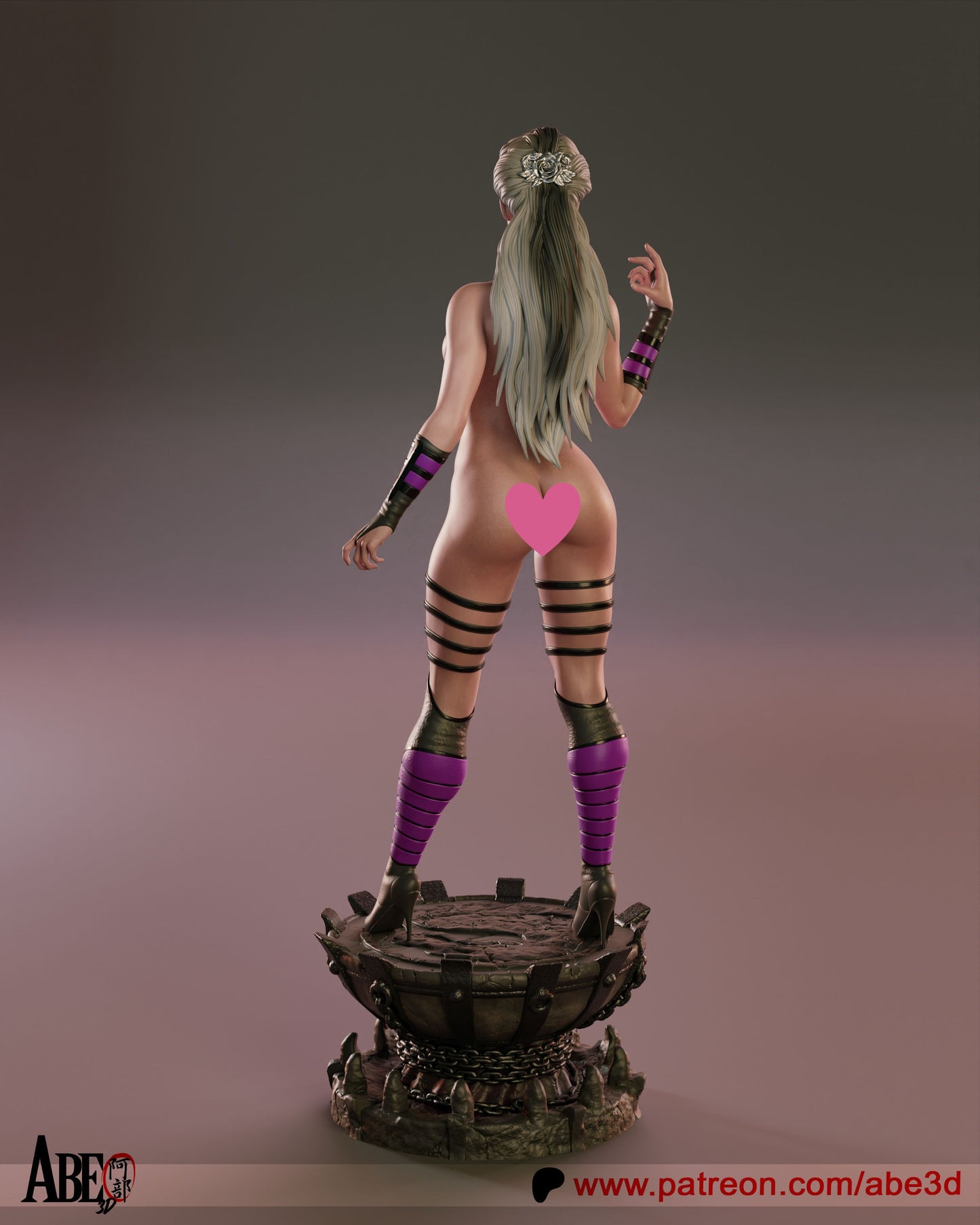 Sindel NSFW - Unassembled and Unpainted Garage Kit - Model Designed by Abe3d