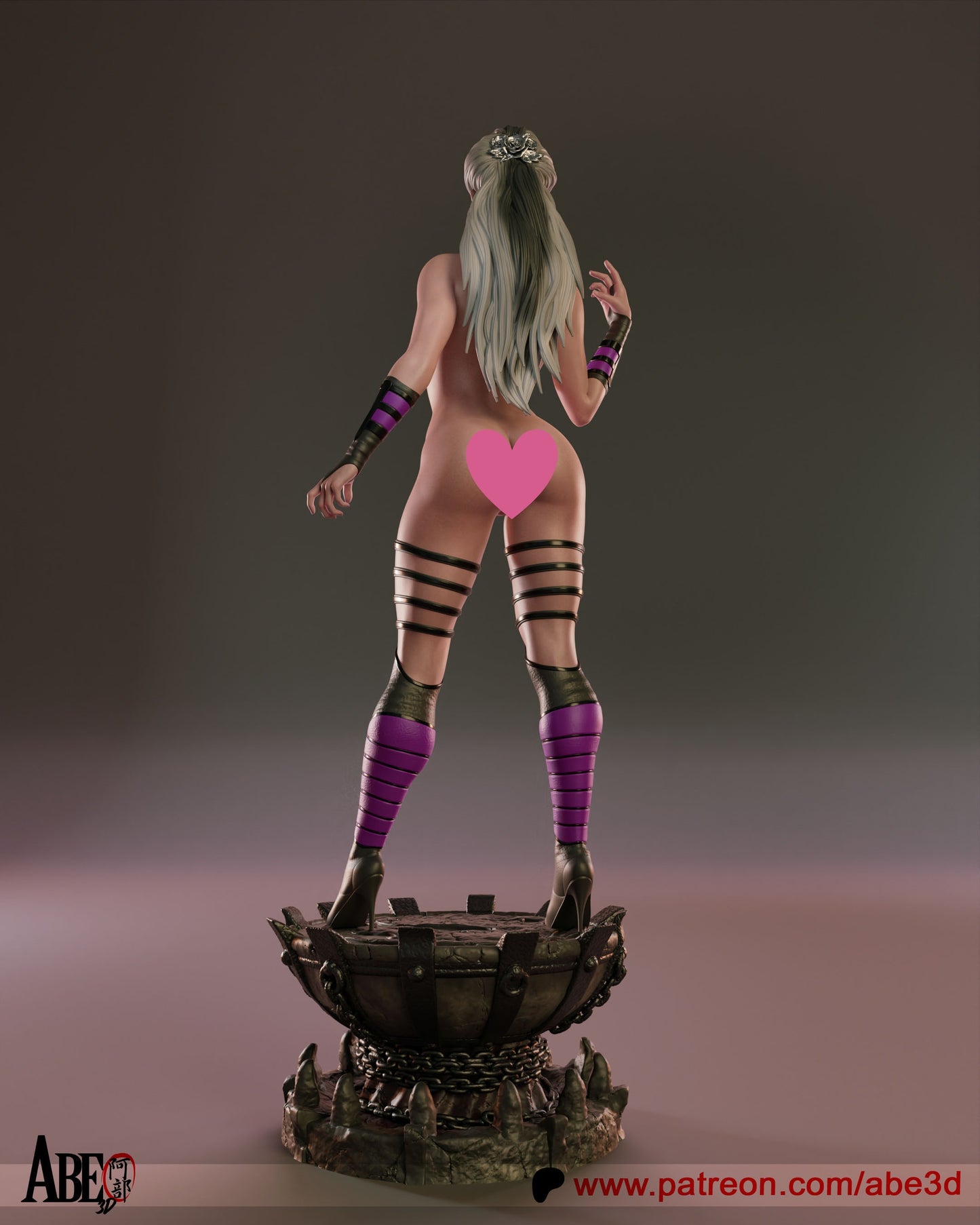 Sindel NSFW - Unassembled and Unpainted Garage Kit - Model Designed by Abe3d