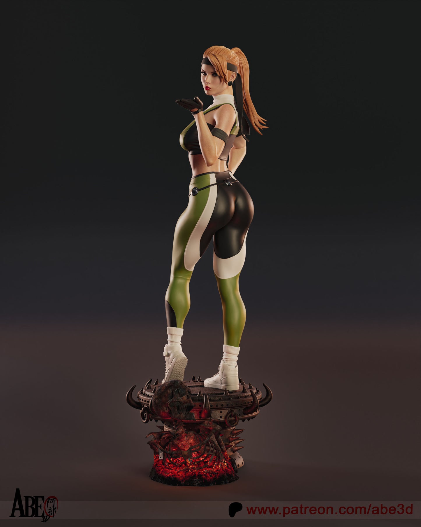 Sonya (VARIANT PARTS INCLUDED) - Unassembled and Unpainted Garage Kit - Model Designed by Abe3d