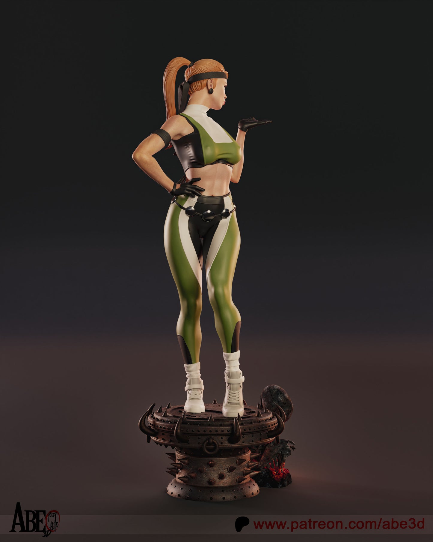 Sonya (VARIANT PARTS INCLUDED) - Unassembled and Unpainted Garage Kit - Model Designed by Abe3d