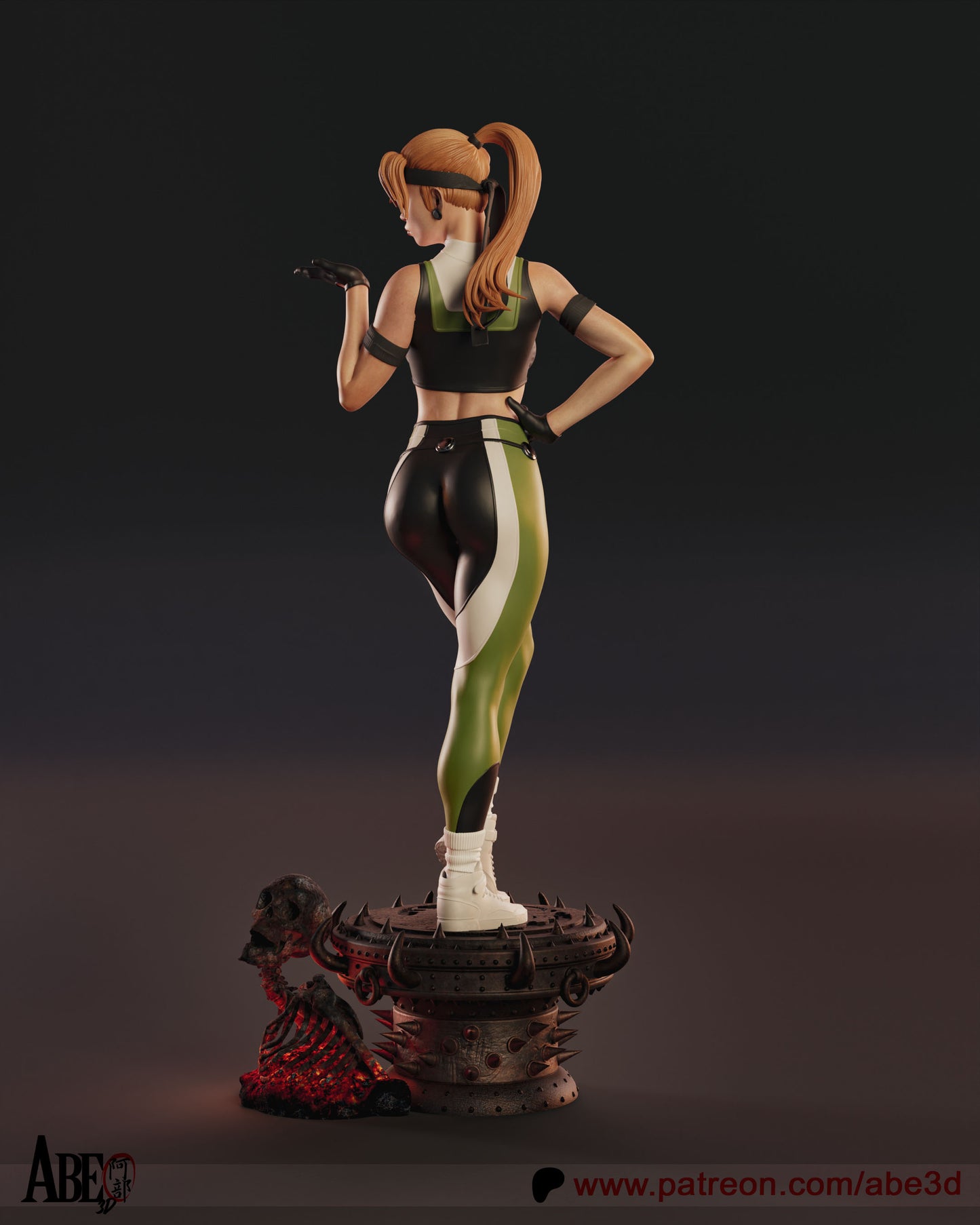 Sonya (VARIANT PARTS INCLUDED) - Unassembled and Unpainted Garage Kit - Model Designed by Abe3d