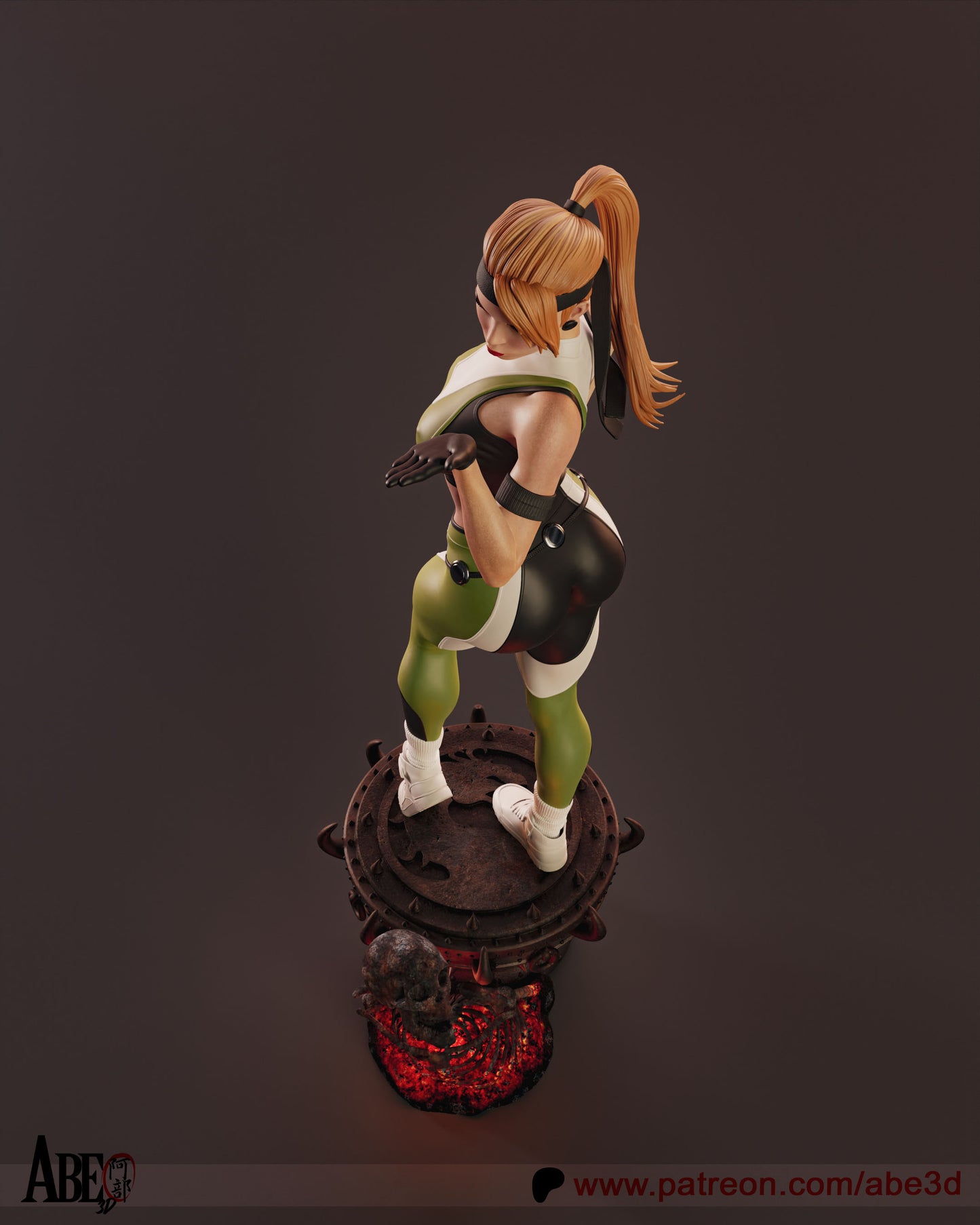 Sonya (VARIANT PARTS INCLUDED) - Unassembled and Unpainted Garage Kit - Model Designed by Abe3d