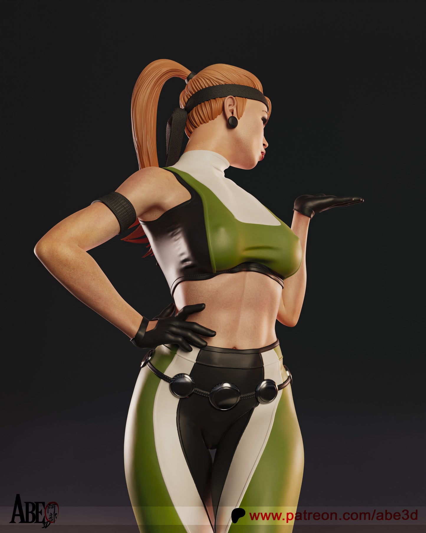 Sonya (VARIANT PARTS INCLUDED) - Unassembled and Unpainted Garage Kit - Model Designed by Abe3d