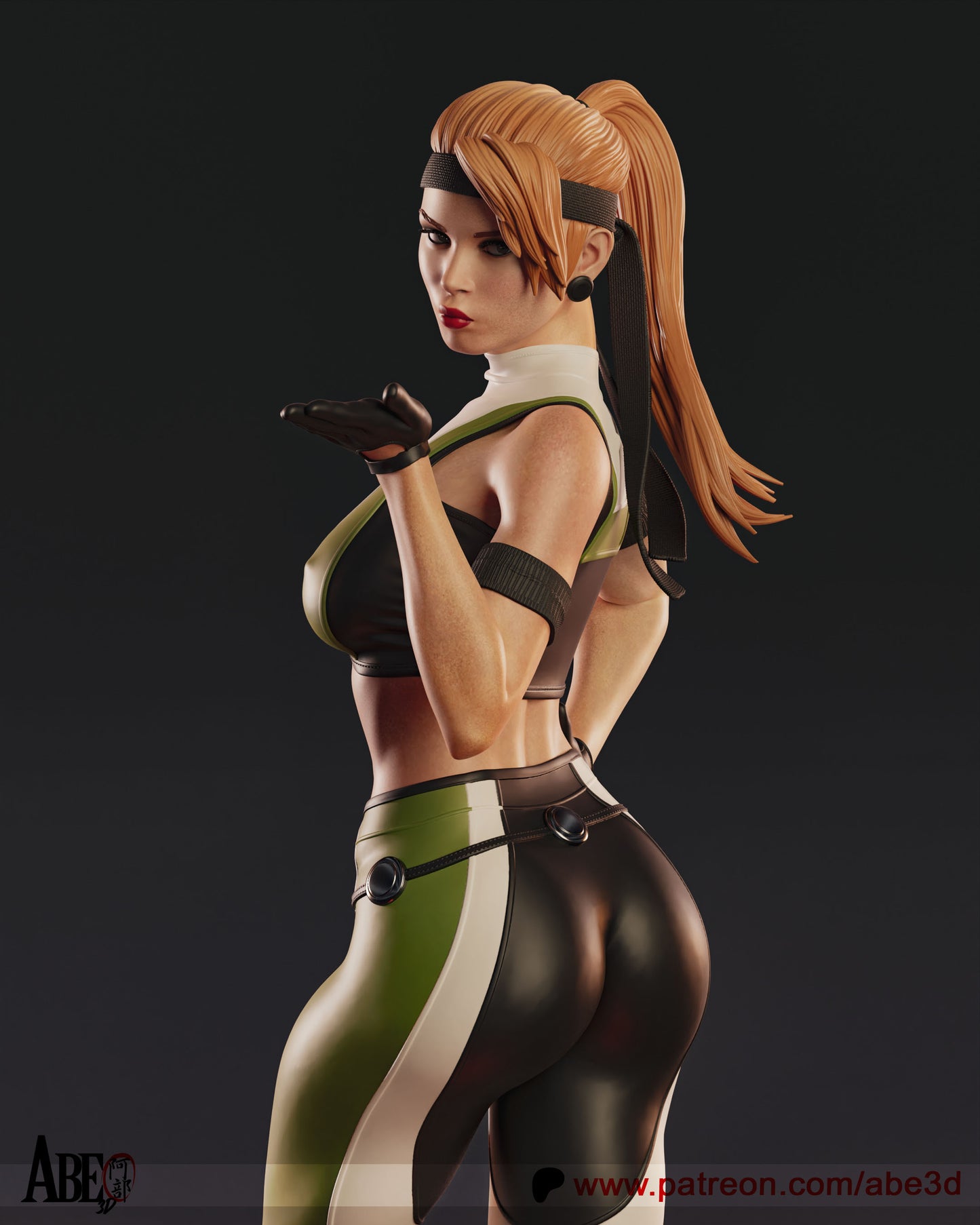Sonya (VARIANT PARTS INCLUDED) - Unassembled and Unpainted Garage Kit - Model Designed by Abe3d