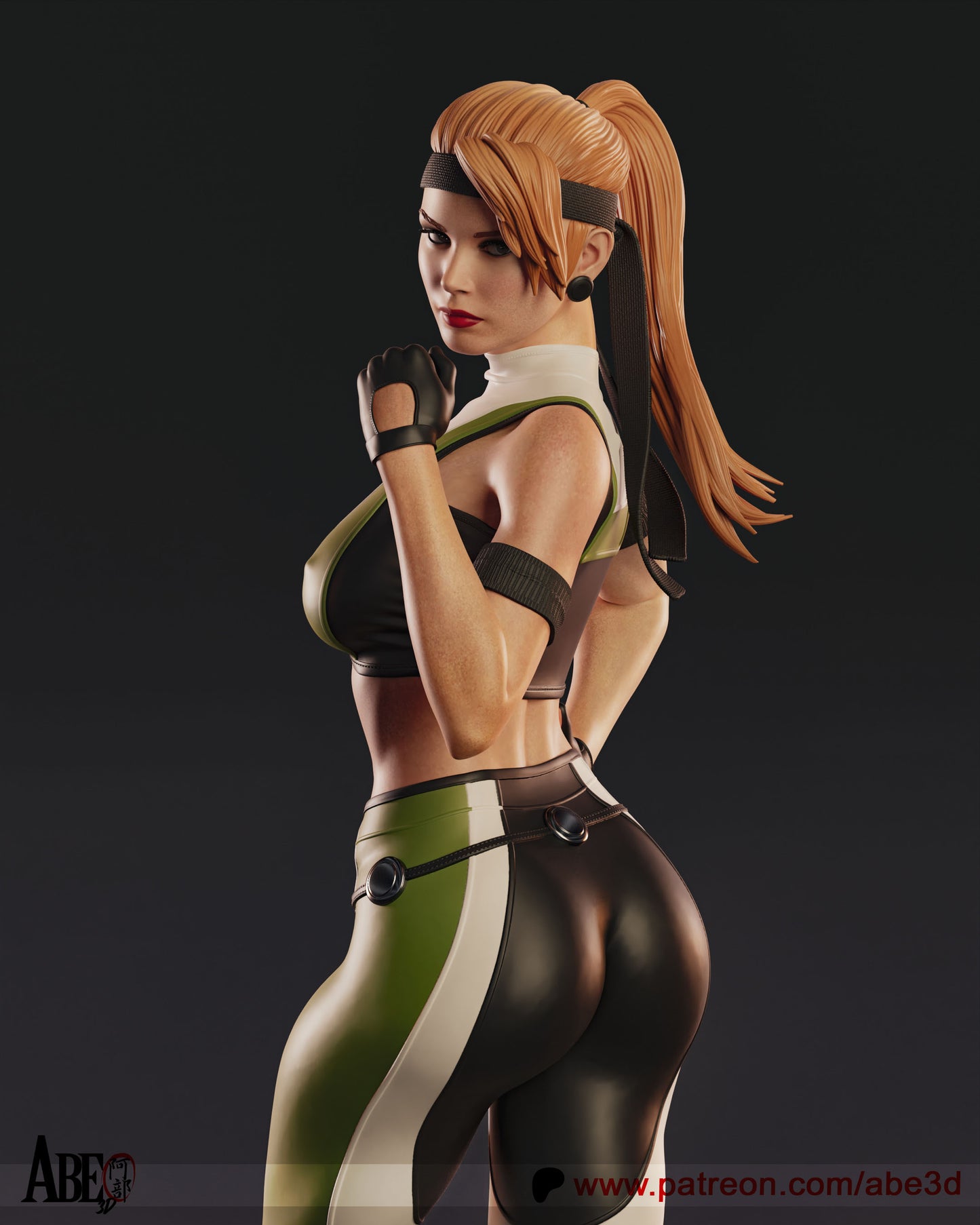 Sonya (VARIANT PARTS INCLUDED) - Unassembled and Unpainted Garage Kit - Model Designed by Abe3d