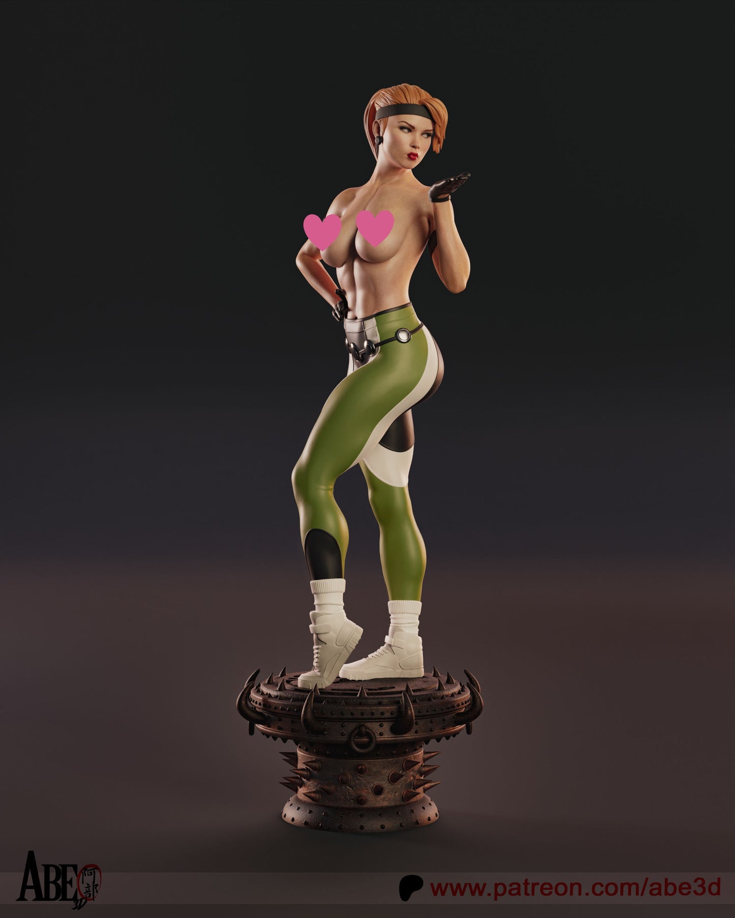 Sonya NSFW (VAIRANT PARTS INCLUDED) - Unassembled and Unpainted Garage Kit - Model Designed by Abe3d