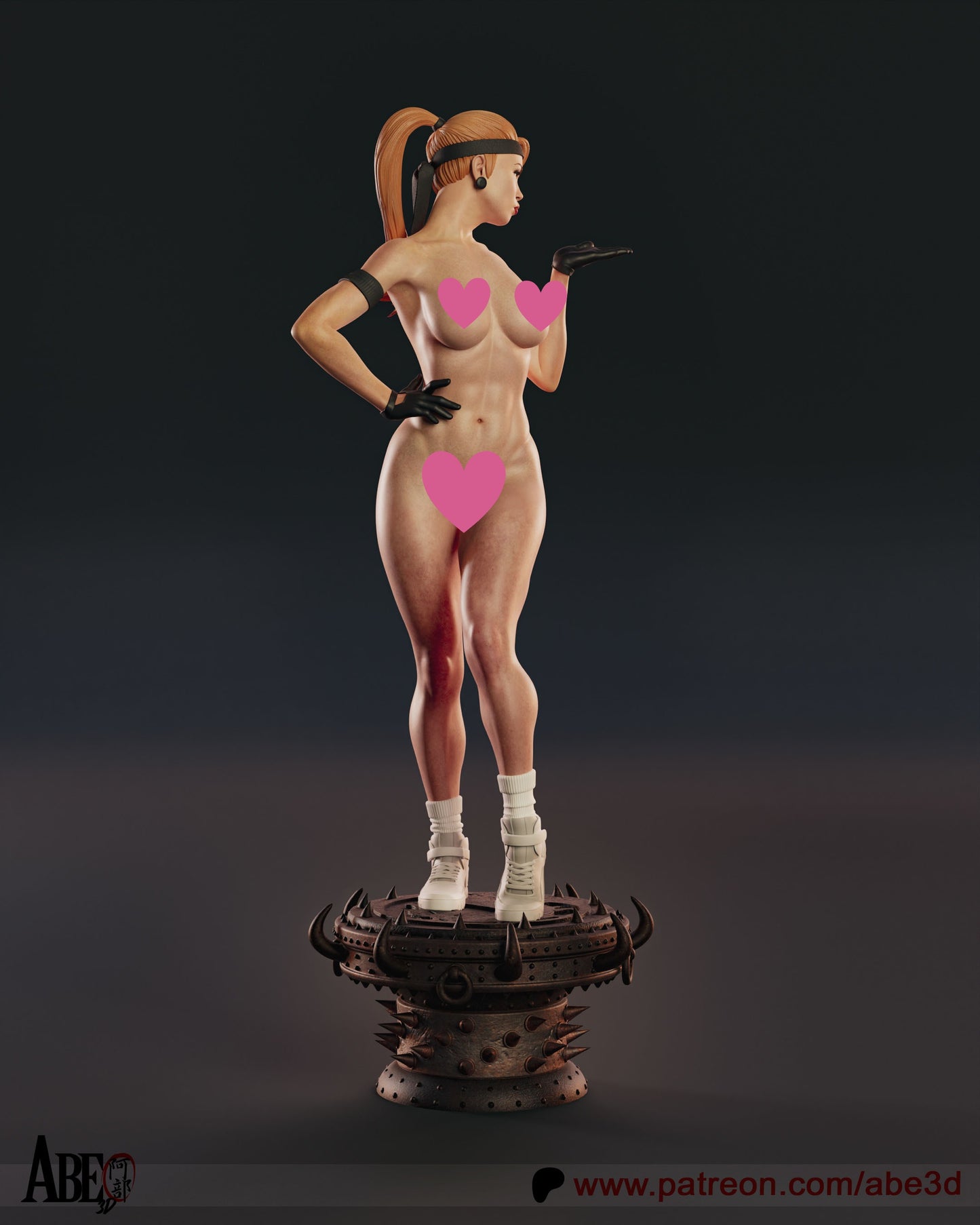 Sonya NSFW (VAIRANT PARTS INCLUDED) - Unassembled and Unpainted Garage Kit - Model Designed by Abe3d