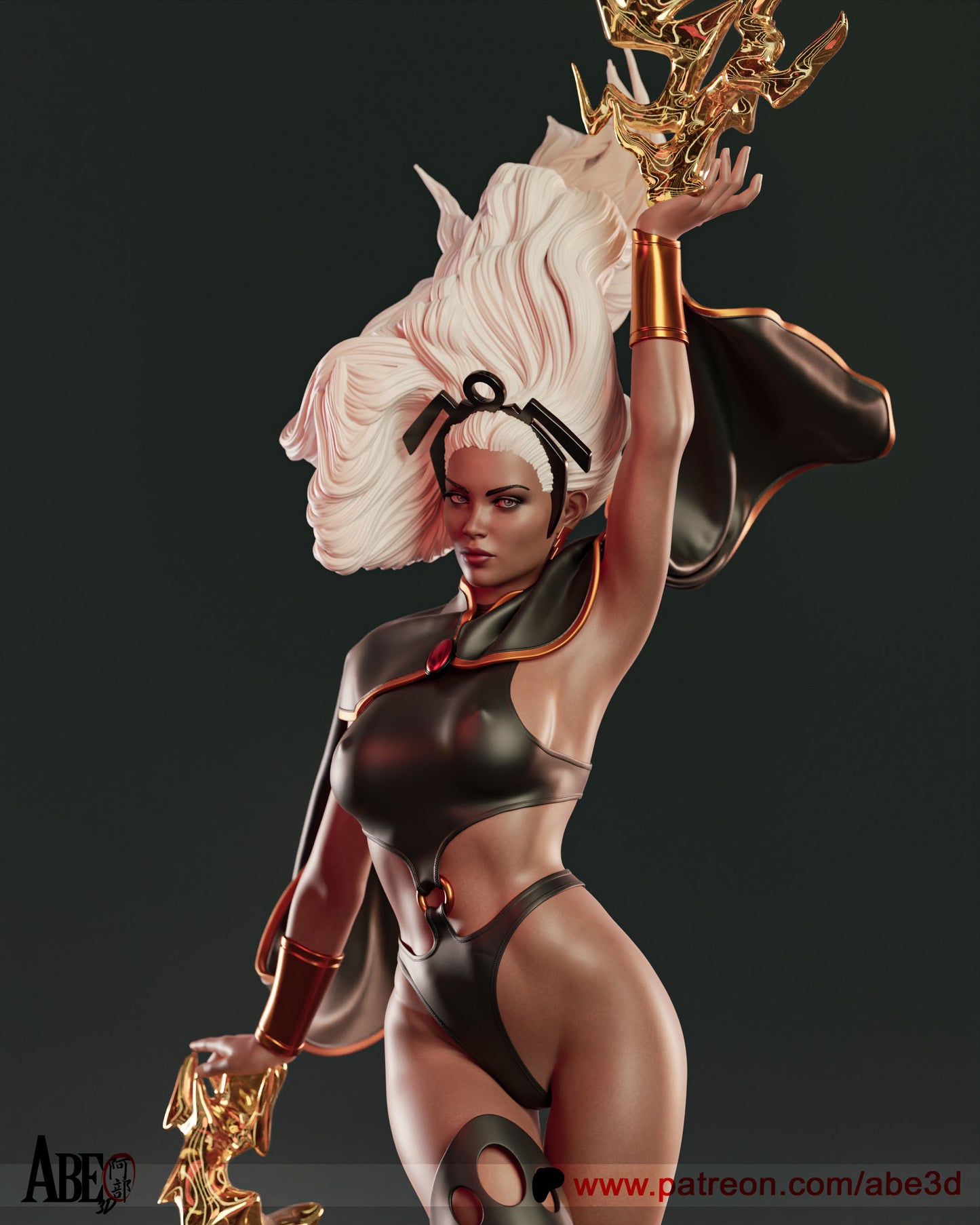 Storm - Unassembled and Unpainted Garage Kit - Model Designed by Abe3d