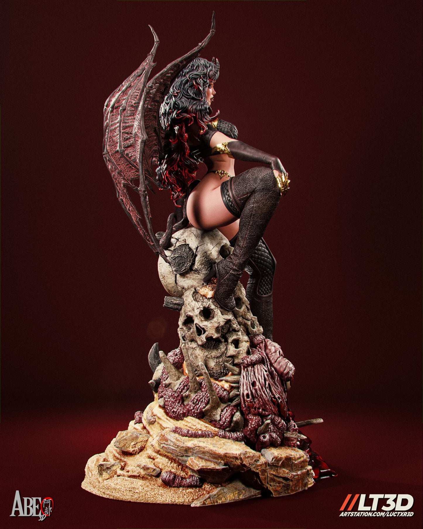 Xyrath - Unassembled and Unpainted Garage Kit - Model Designed by Abe3D/LT3D