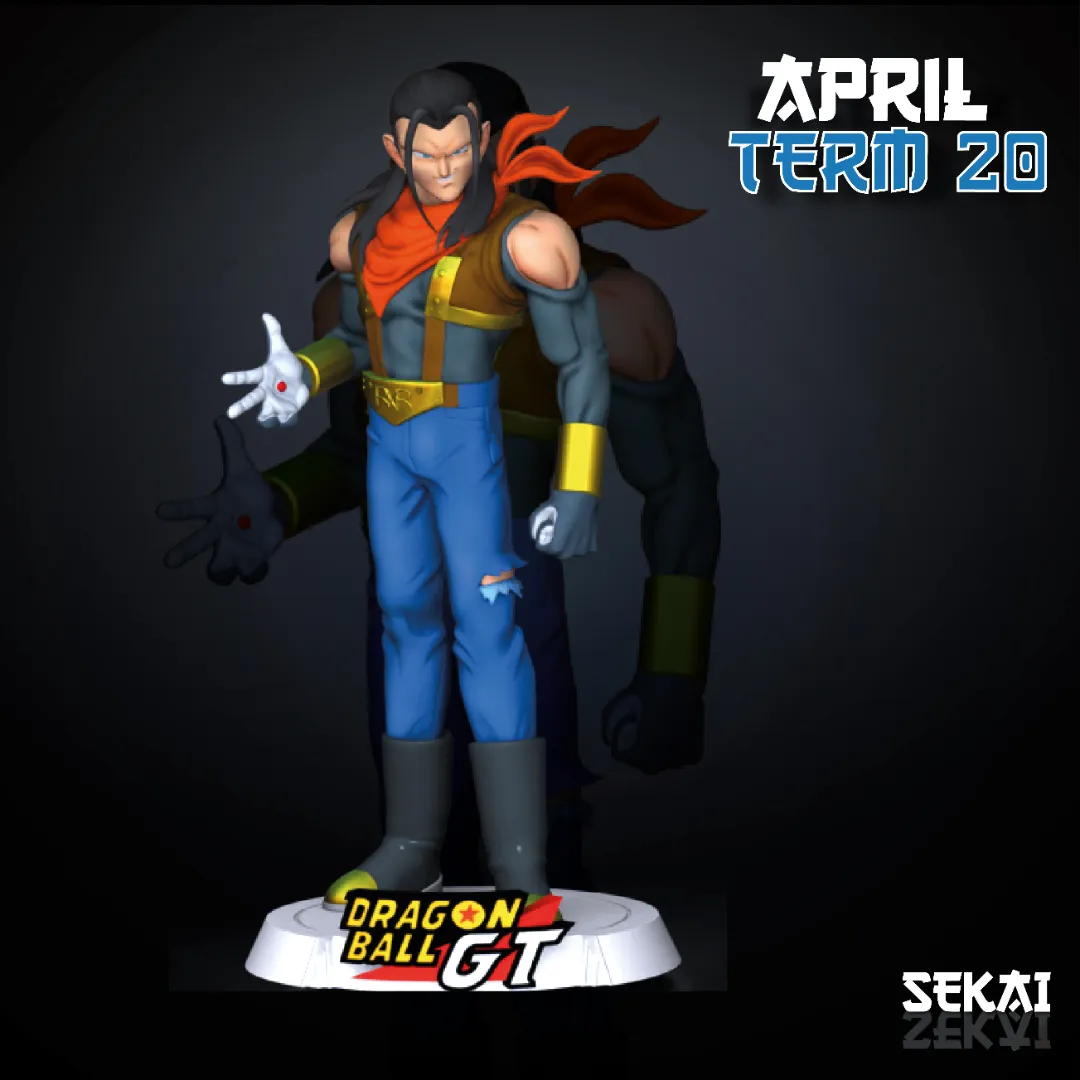 Super 17 - Unassembled and Unpainted Garage Kit - Model Designed by Sekai3D