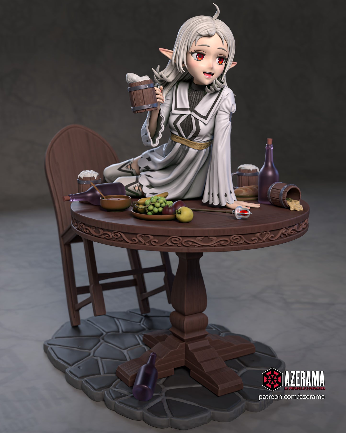 Sylphie (VARAINT PART INCLUDED) - Unassembled and Unpainted Garage Kit - Model Designed by Azerama
