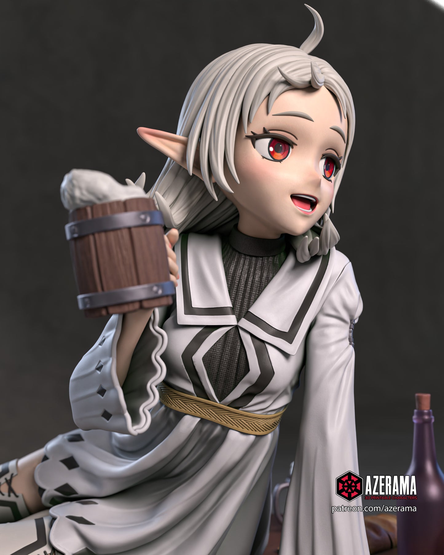 Sylphie (VARAINT PART INCLUDED) - Unassembled and Unpainted Garage Kit - Model Designed by Azerama