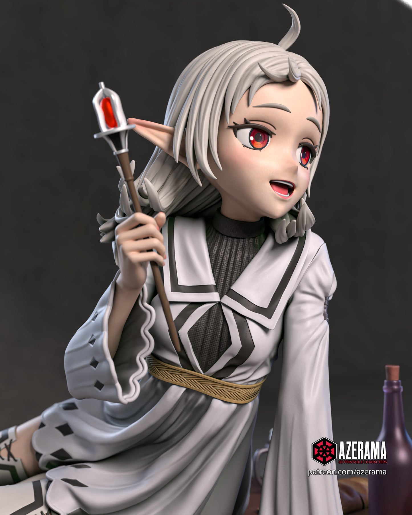 Sylphie (VARAINT PART INCLUDED) - Unassembled and Unpainted Garage Kit - Model Designed by Azerama